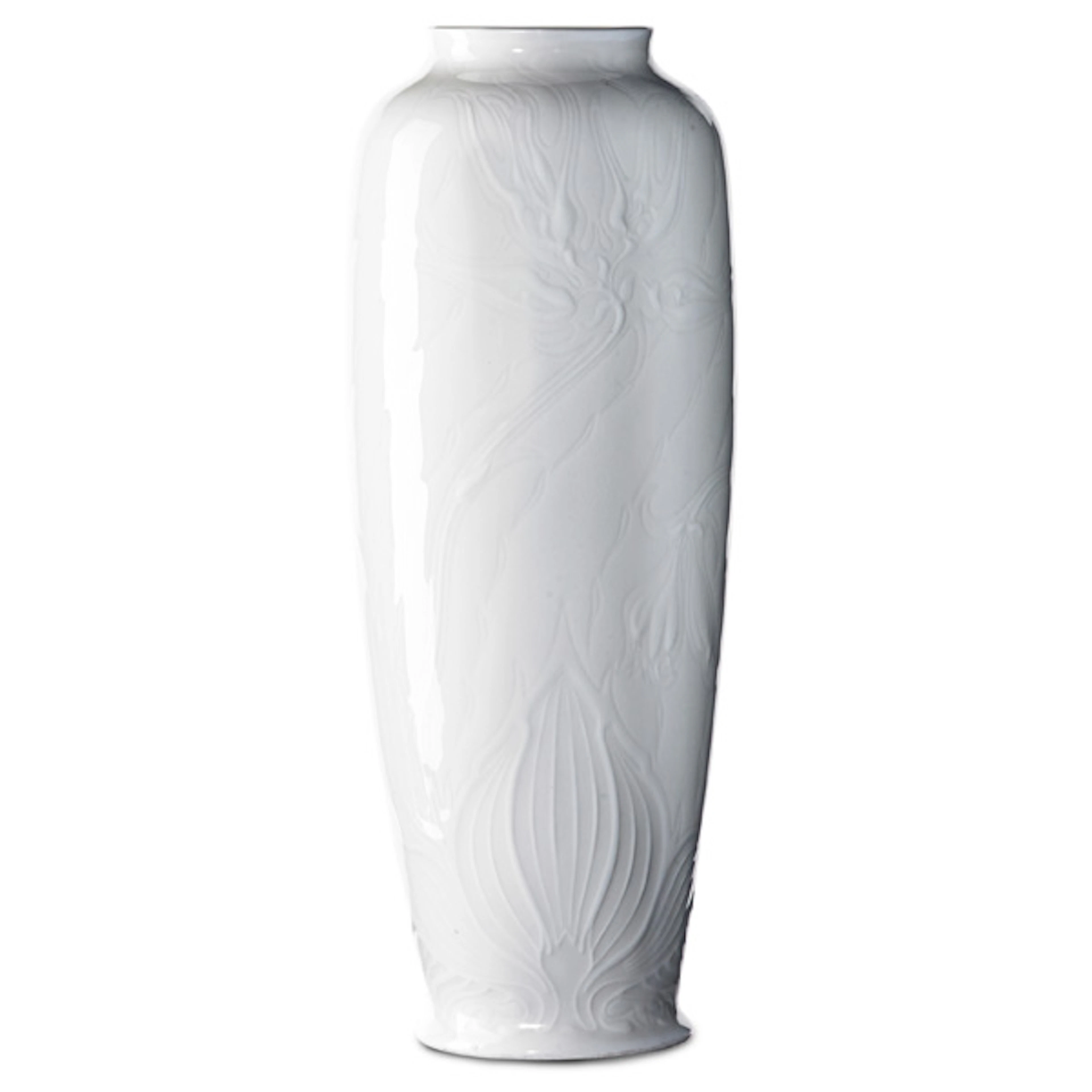 EDWARD COLONNA Fine porcelain vase