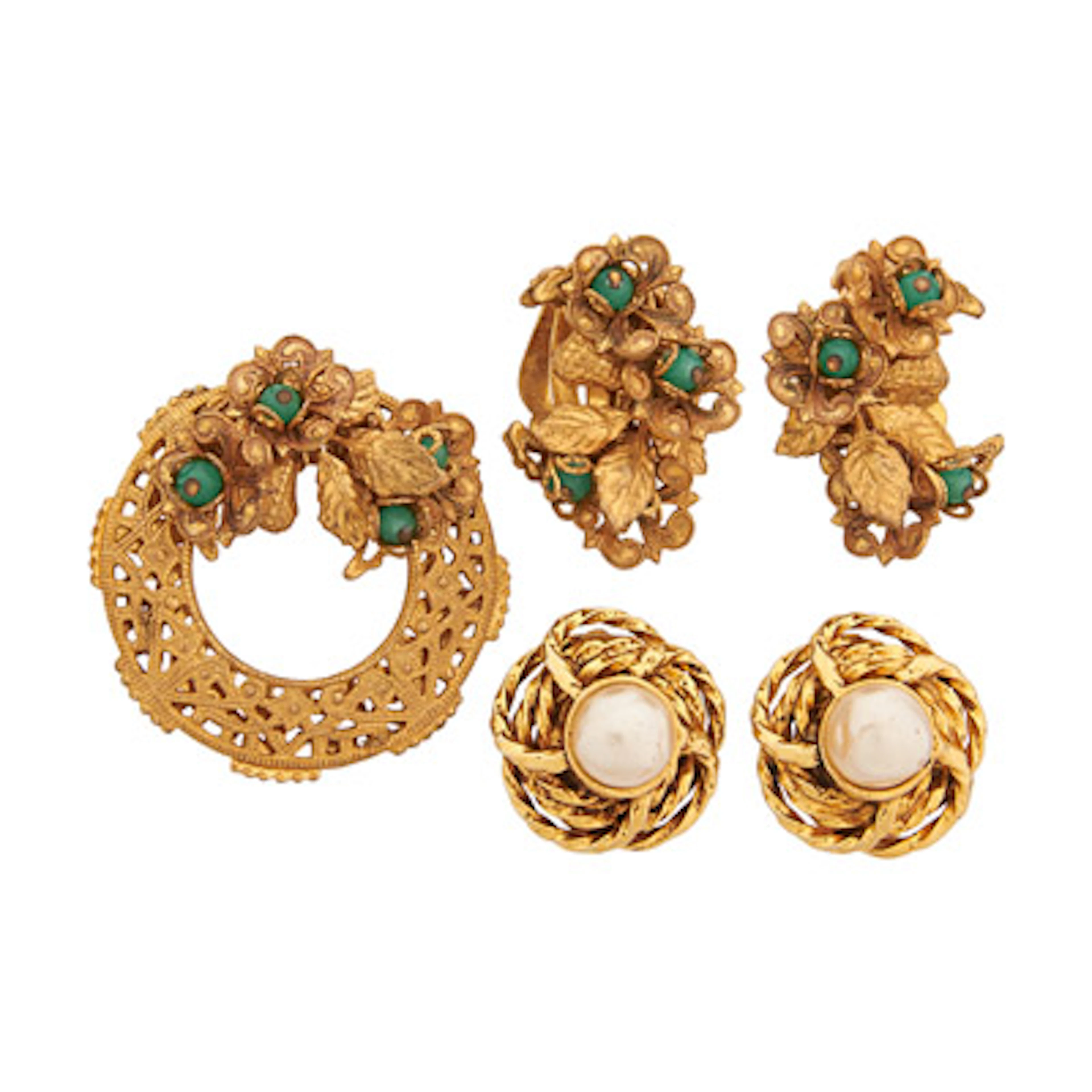 CHANEL OR STANLEY HAGLER COSTUME JEWELRY