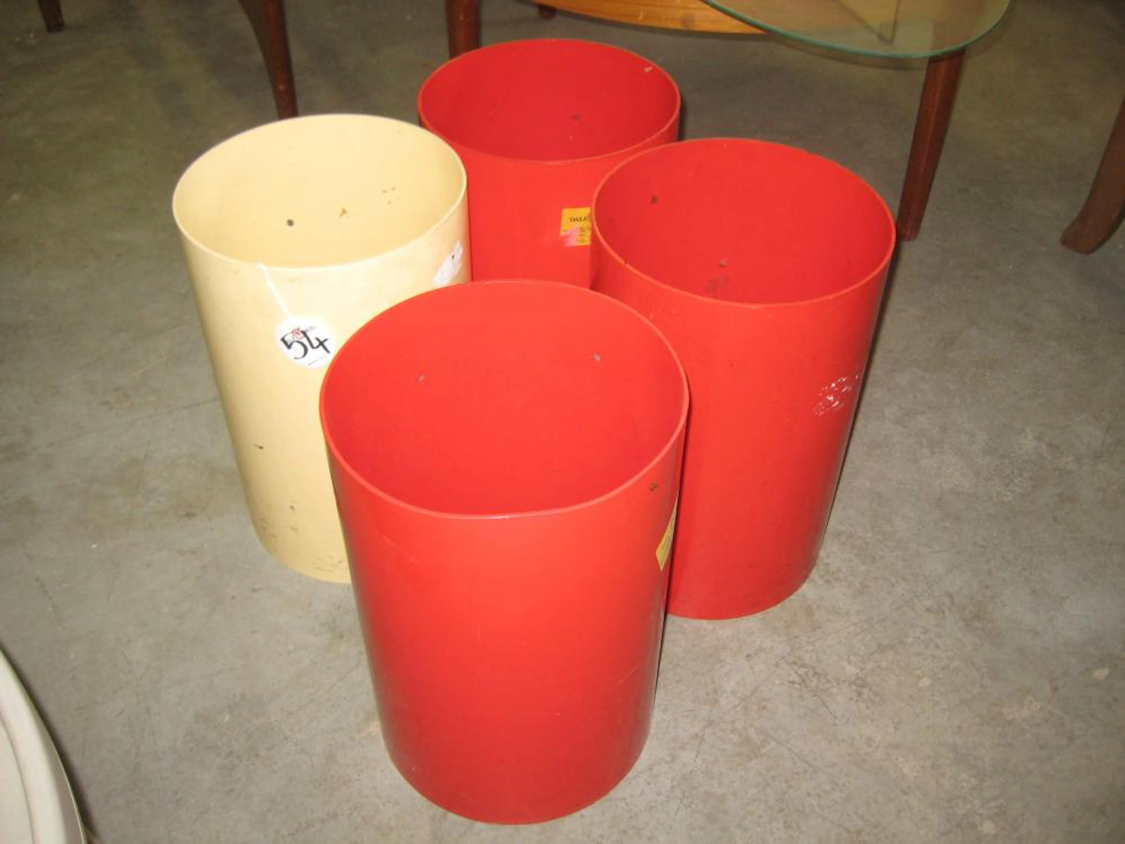 4 Kartell Waste Baskets
