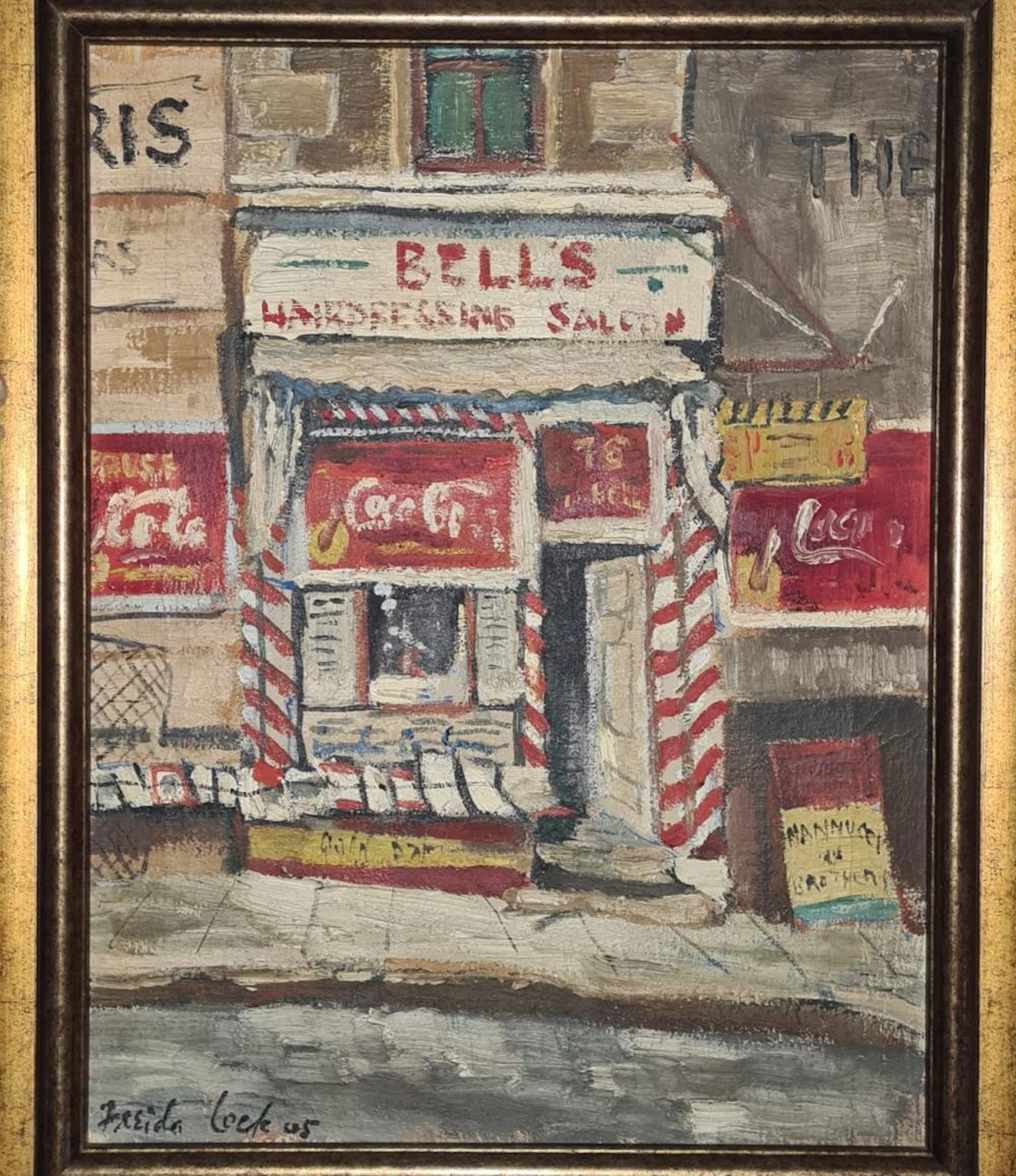 Freida Lock Oil Painting