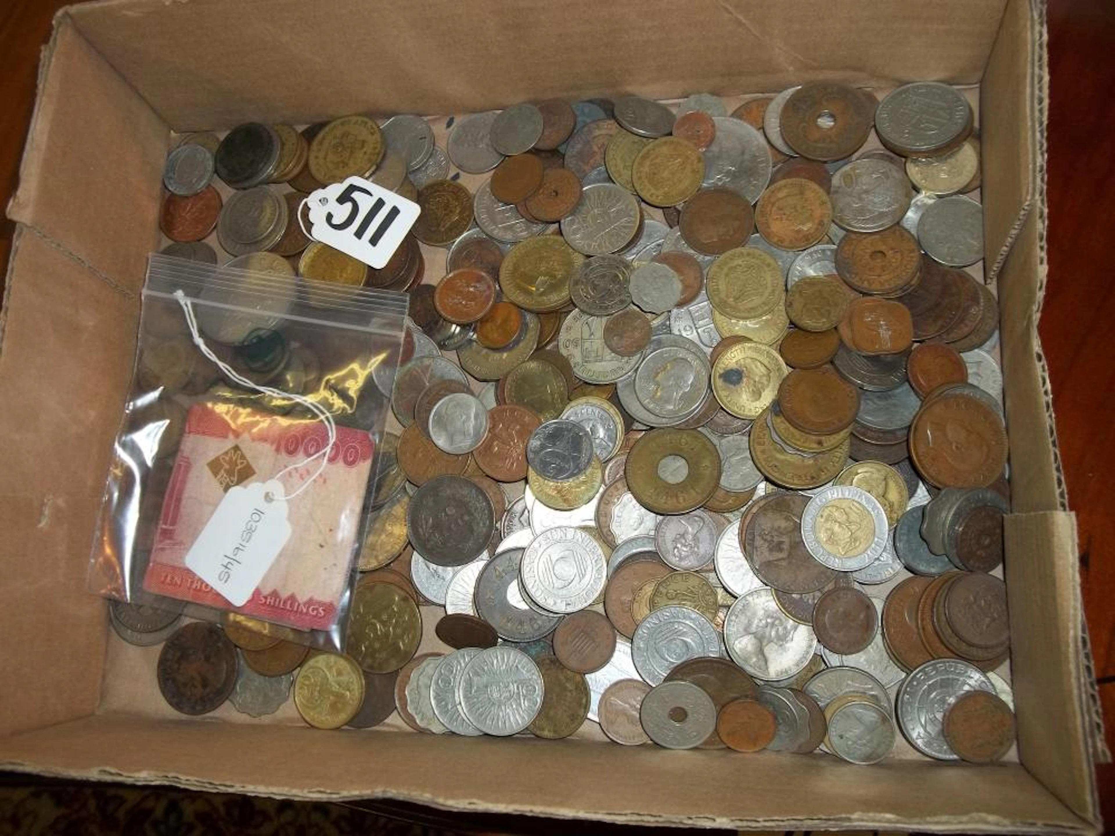Collection of Coins and Notes