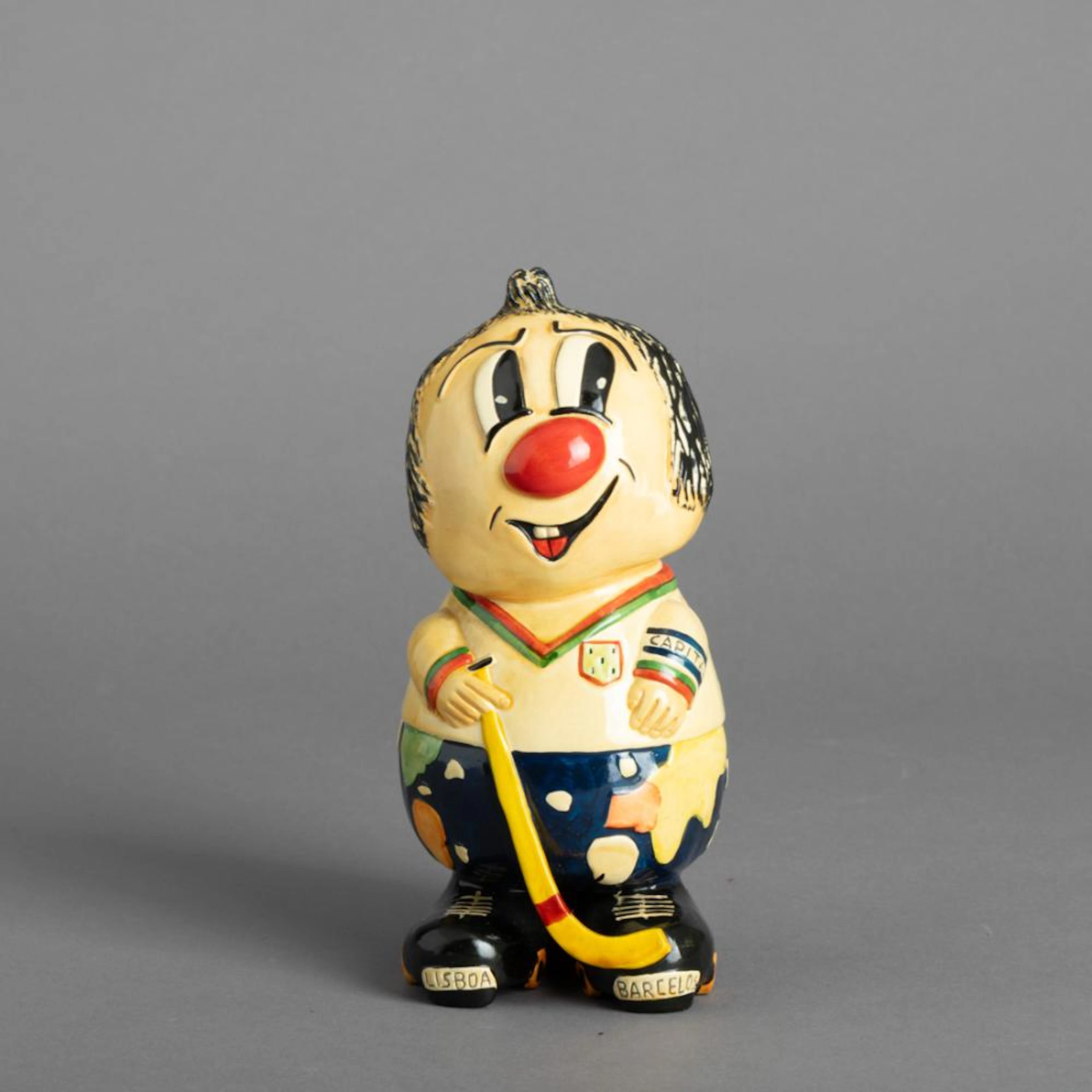 MASCOTE MUNDIAL HÓQUEI EM PATINS BARCELOS 1982