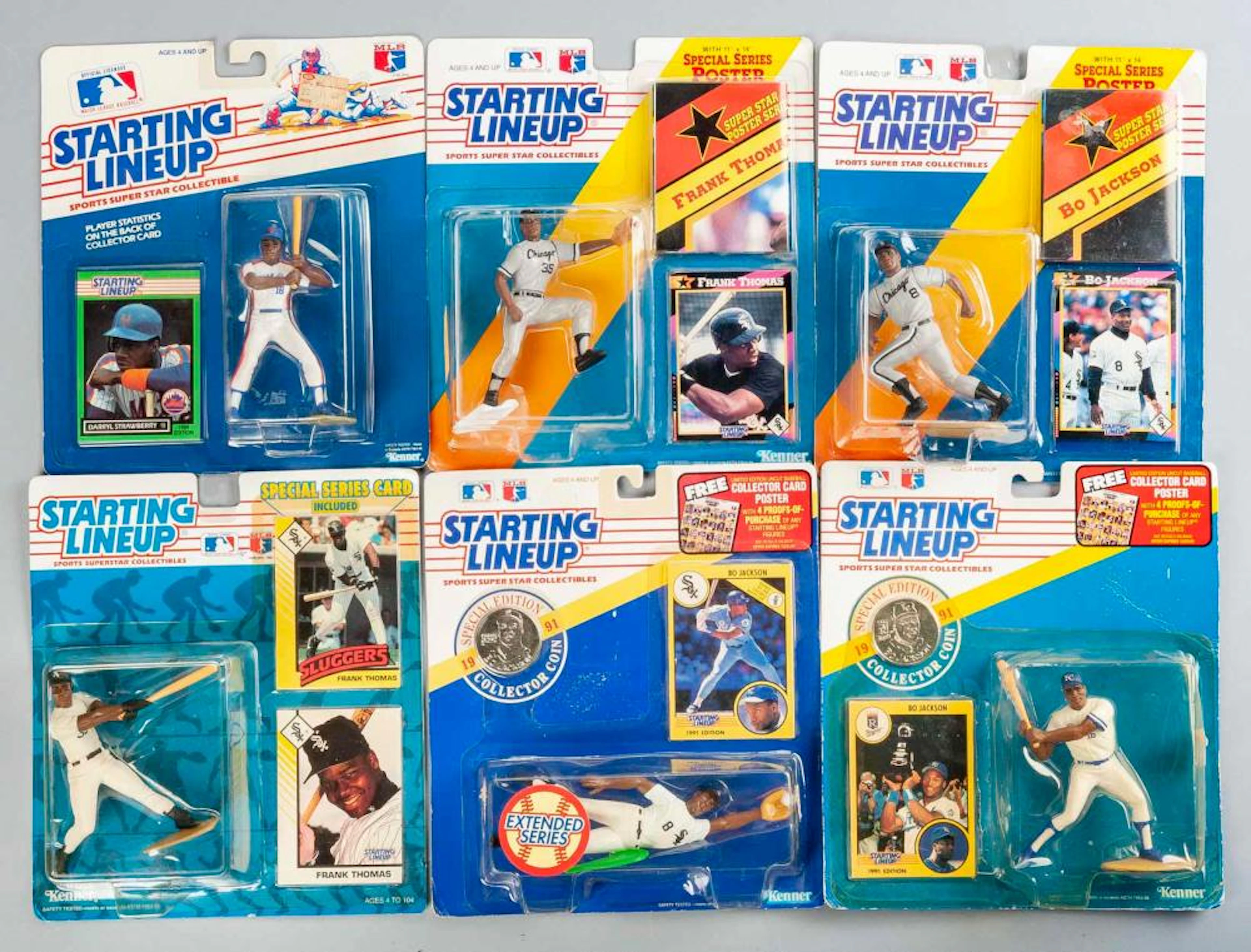 Large Lot of Starting Lineup Figures Incl OBs
