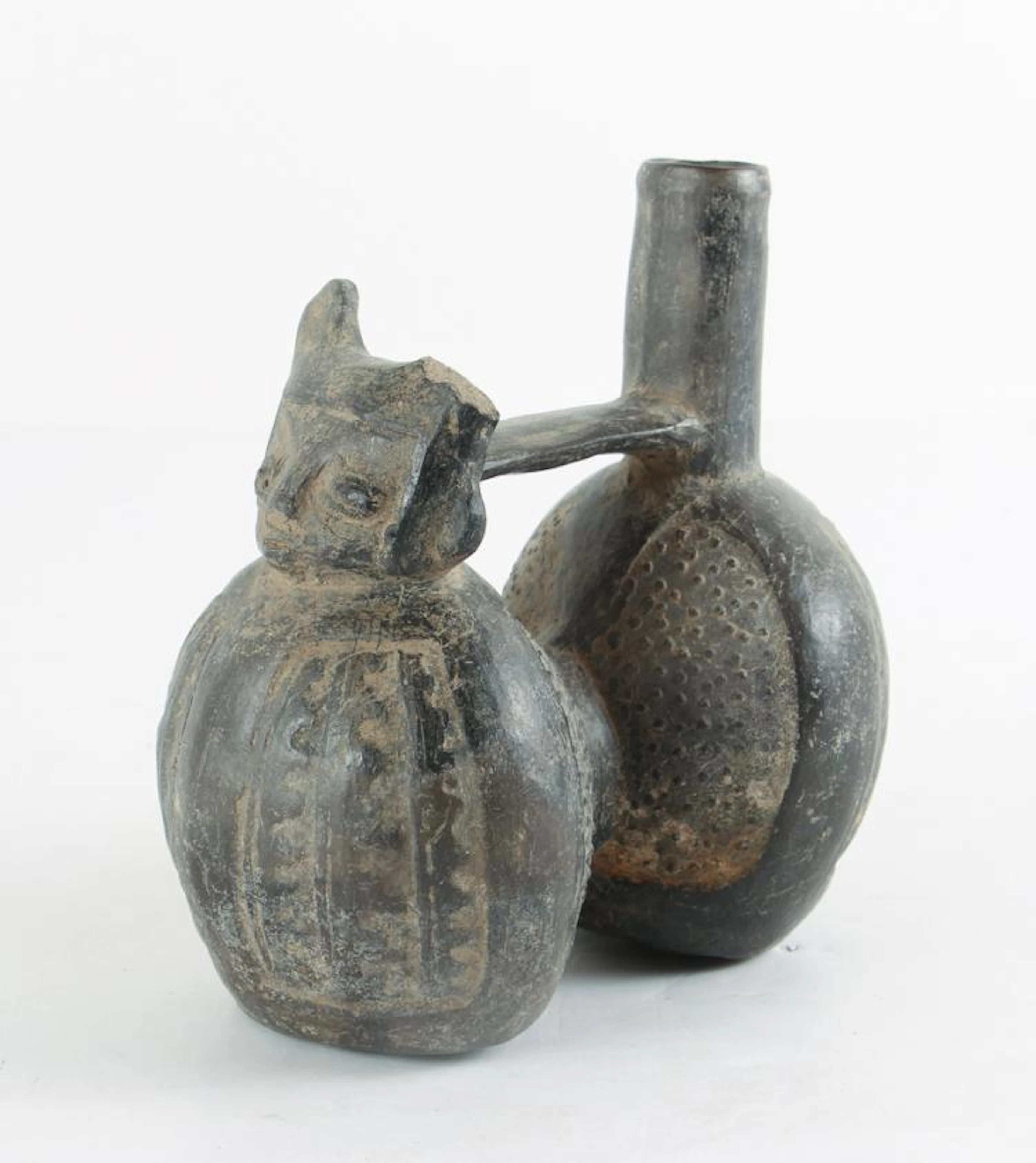 Chimu Double-bodied vessel, 1100-1400 AD