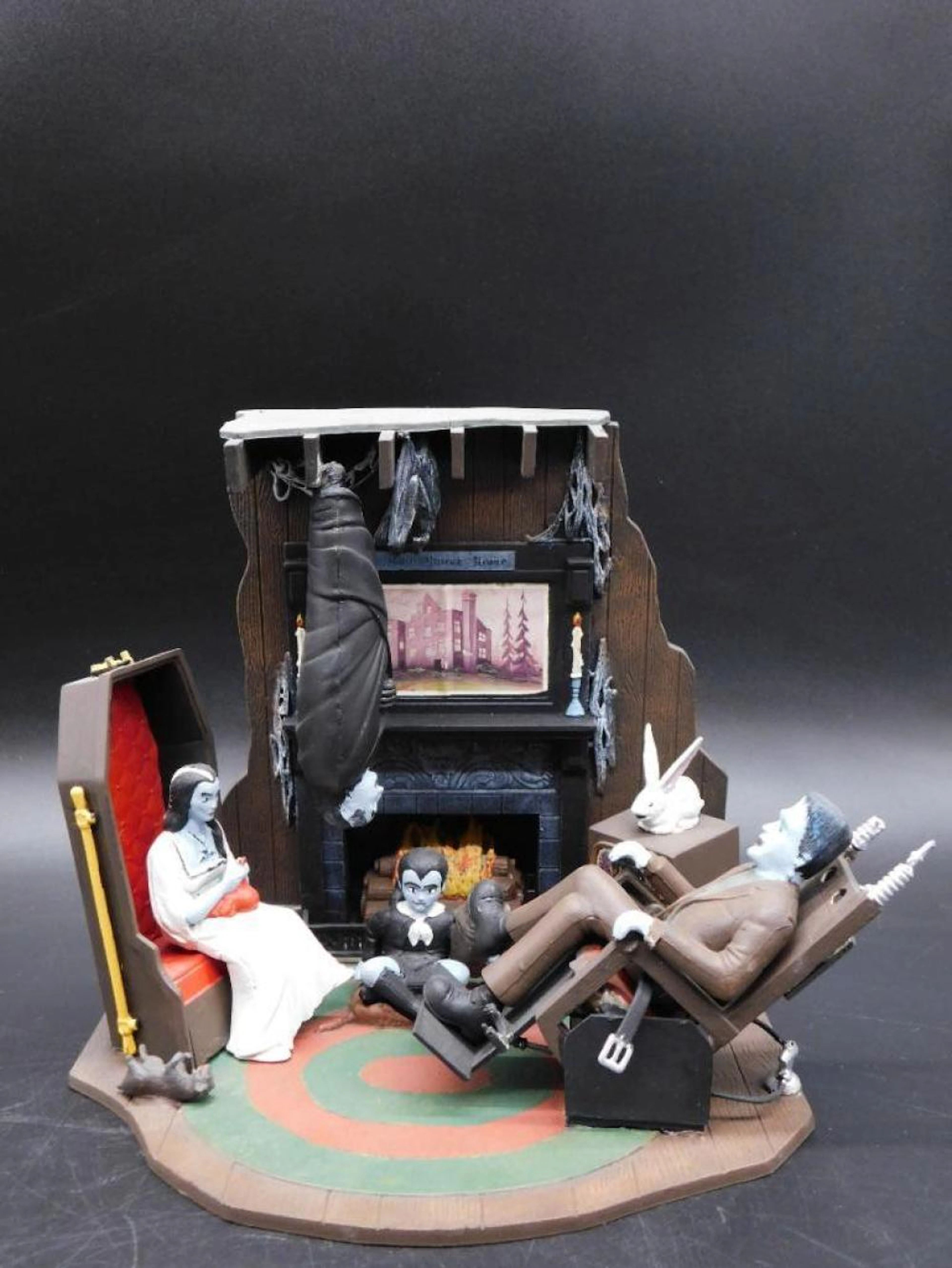 1965 THE MUNSTERS MODEL STATUE AURORA PLASTICS TOYS VINTAGE ANTIQUE