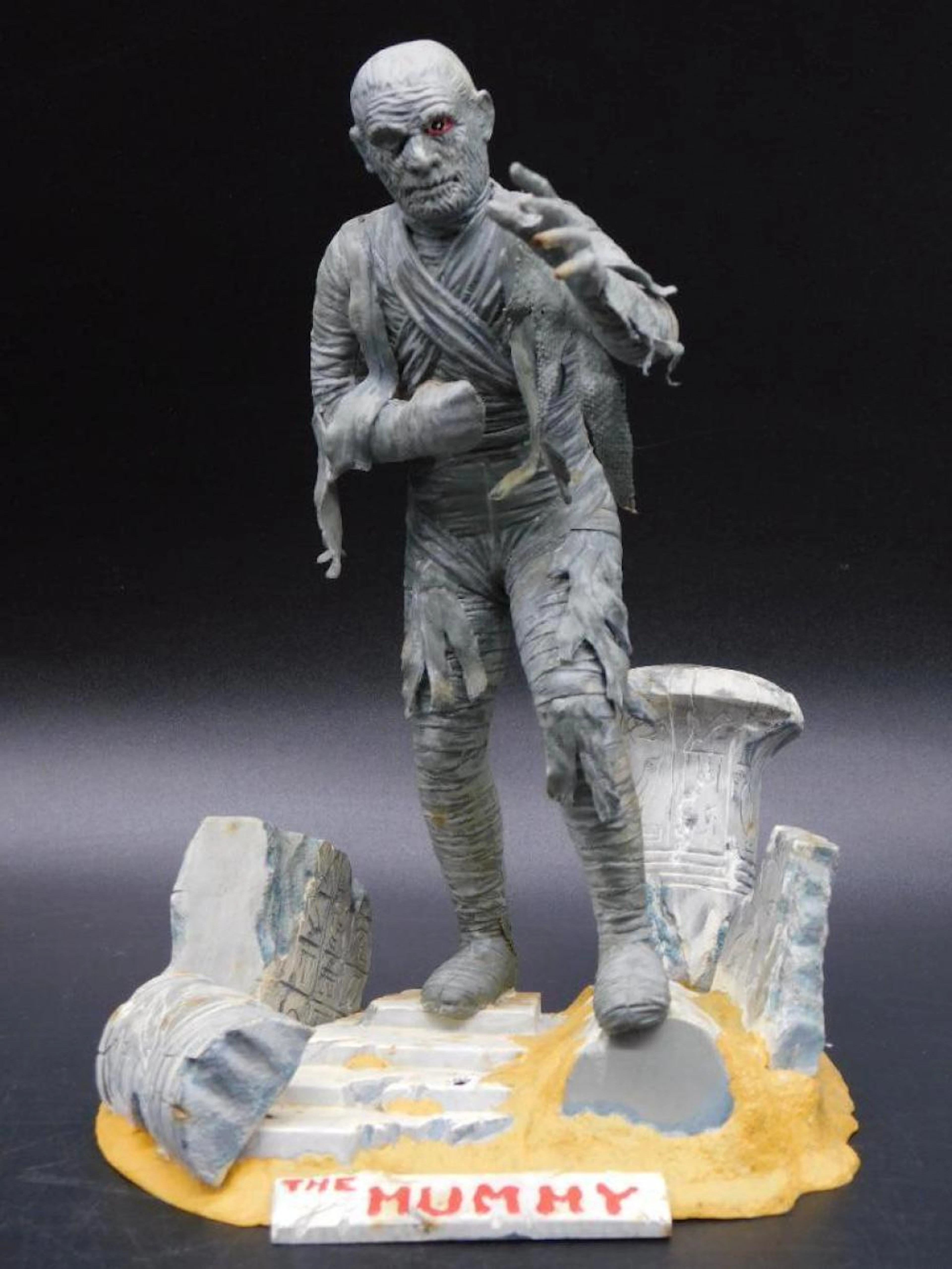 1963 THE MUMMY MODEL STATUE AURORA PLASTICS TOYS VINTAGE ANTIQUE