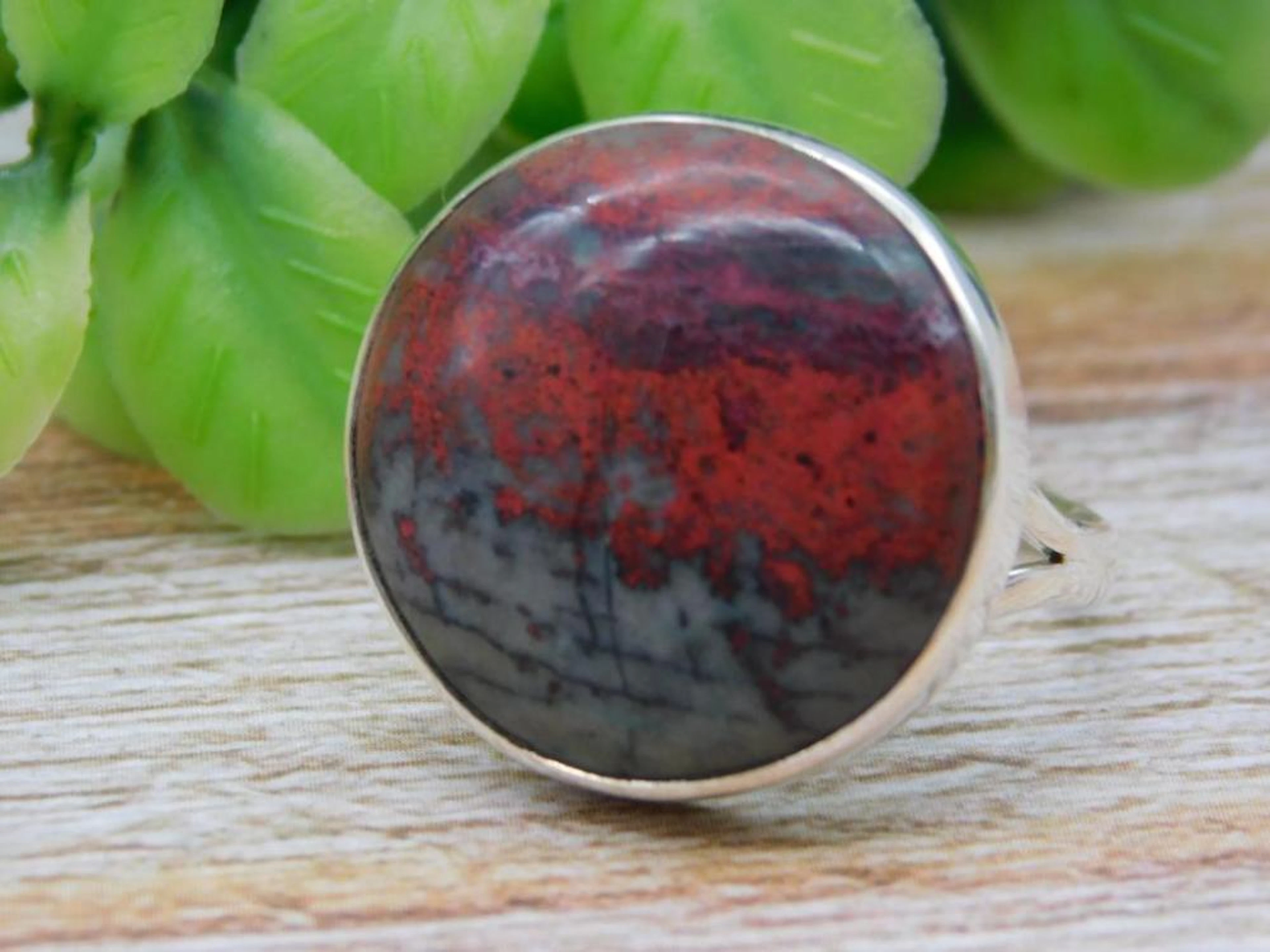 STERLING SILVER CHRYSOCOLLA RING SIZE 9.5 ROCK STONE LAPIDARY SPECIME