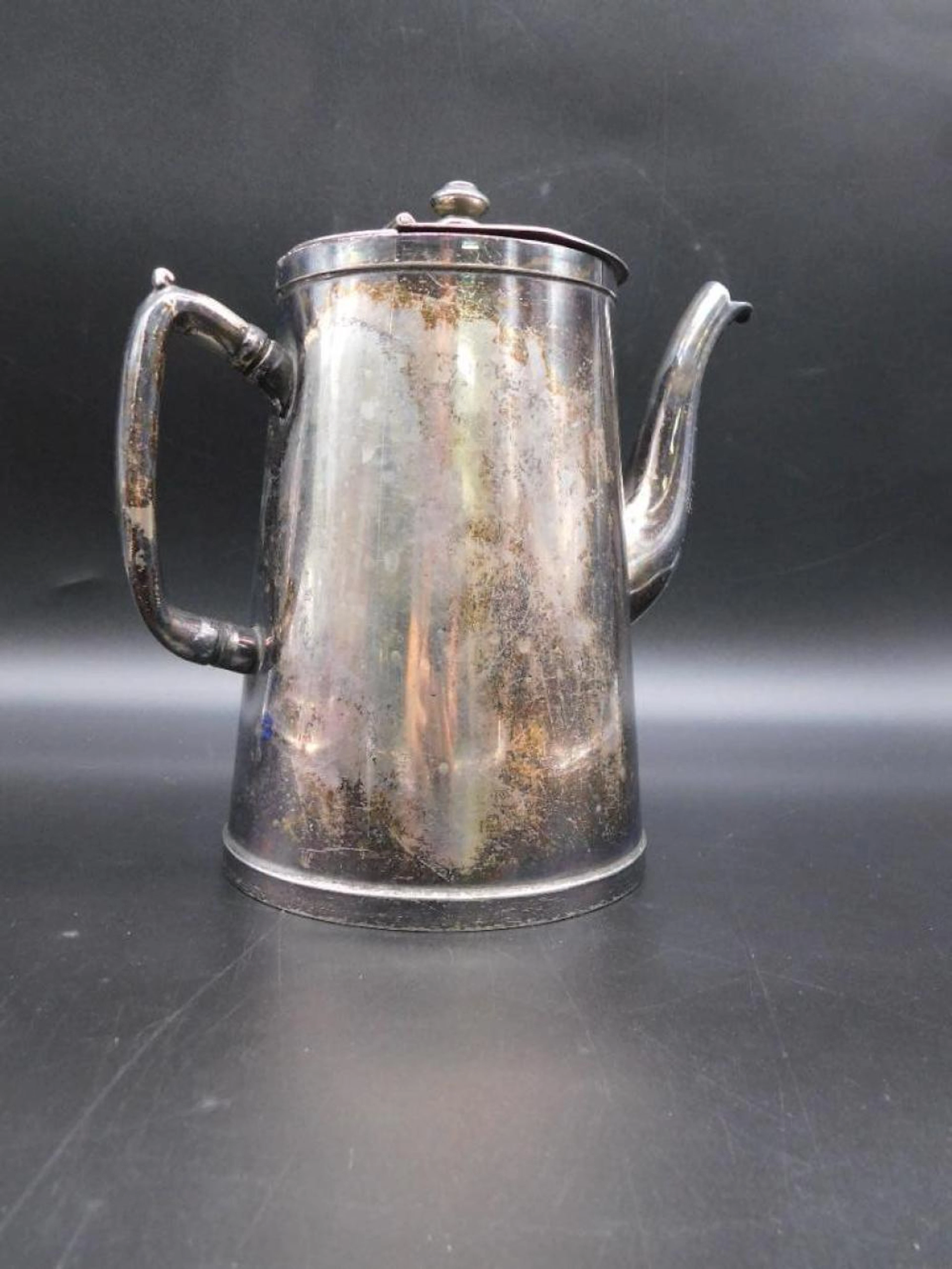 WEARBRITE GRAND SILVER CO SERVING PITCHER CARAFE VINTAGE ANTIQUE