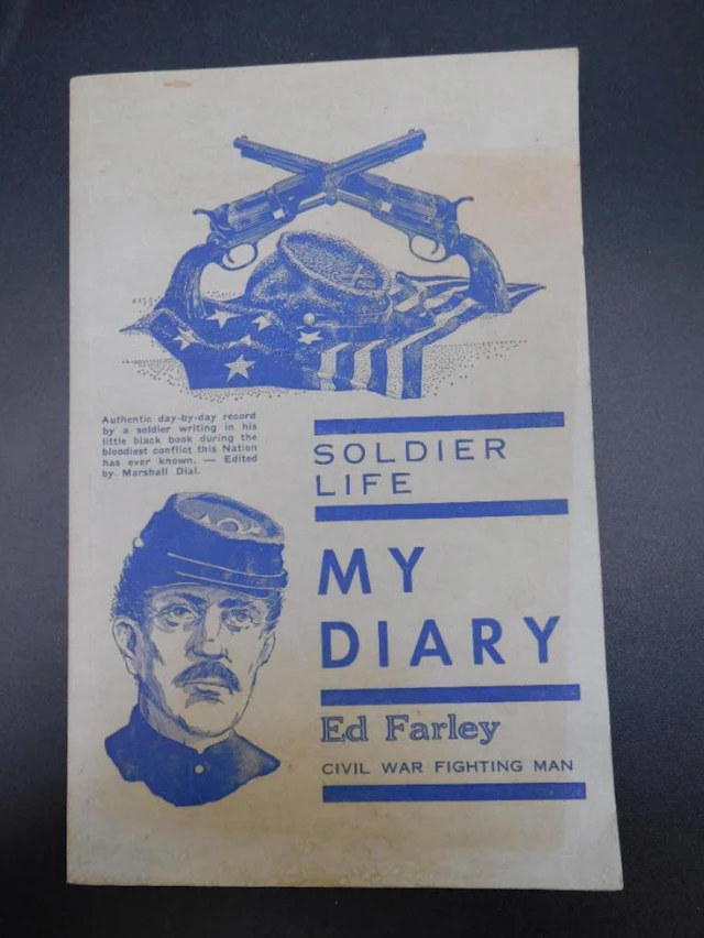 1962 SOLDIER LIFE MY DIARY BOOK BY ED FARLEY VINTAGE ANTIQUE