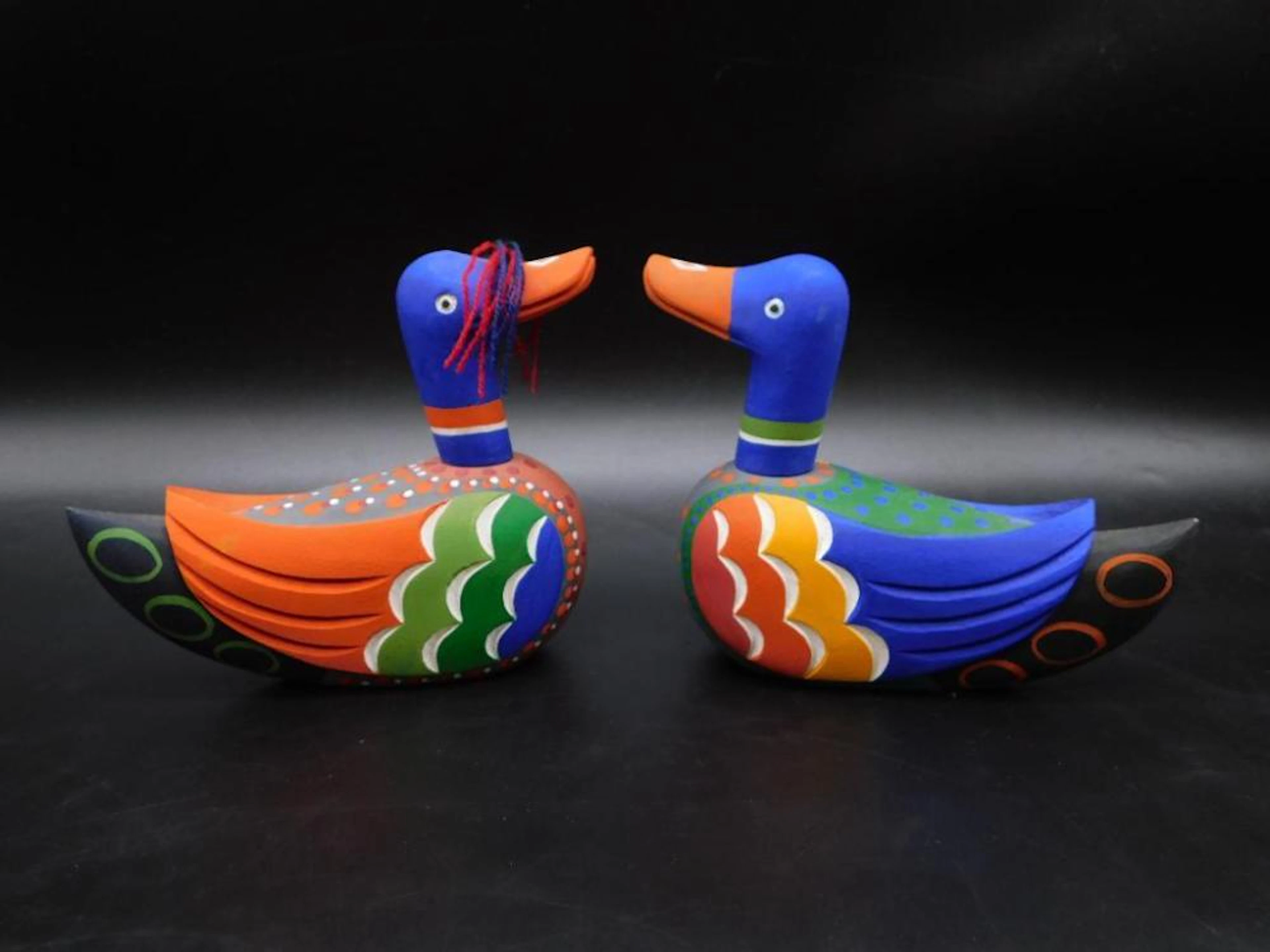 VINTAGE KOREAN WEDDING DUCKS VINTAGE ANTIQUE