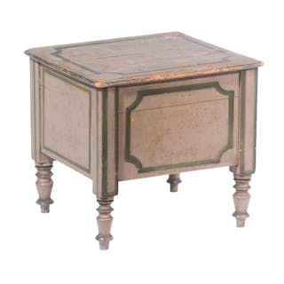 PAINTED COMMODE