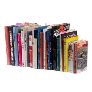 (26) REFERENCE BOOKS ON TOYS, A DEALER'S LIBRARY