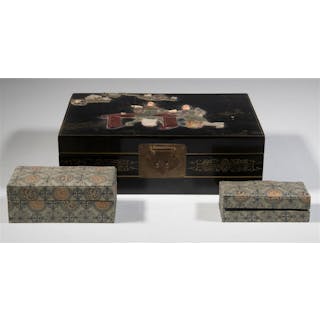 CHINESE JEWELRY & TRINKET BOXES