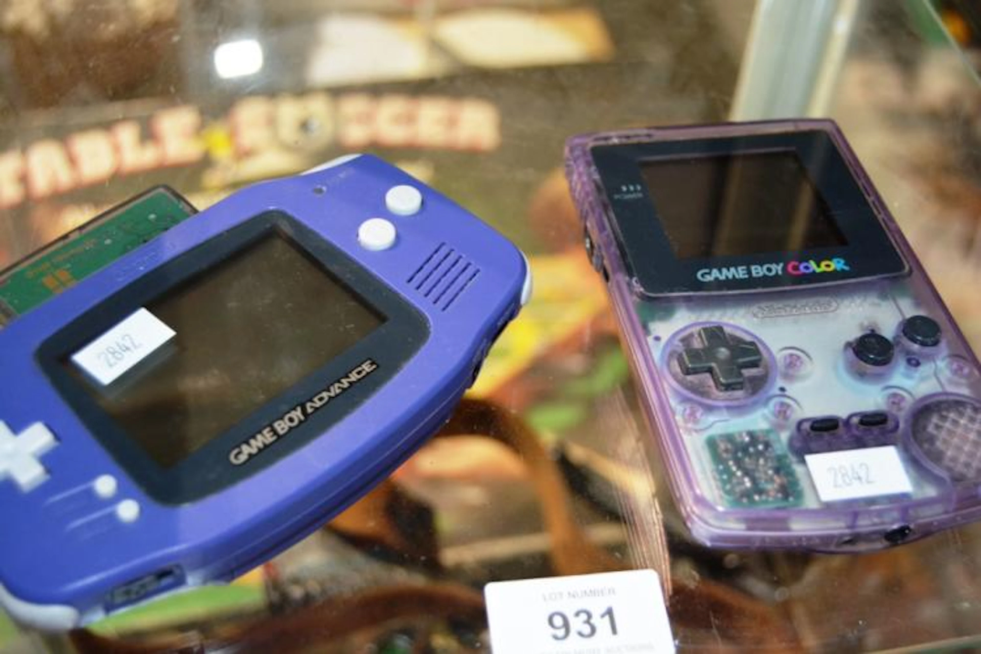 2 items: 'Game Boy Advance' & 'Game Boy Colour'