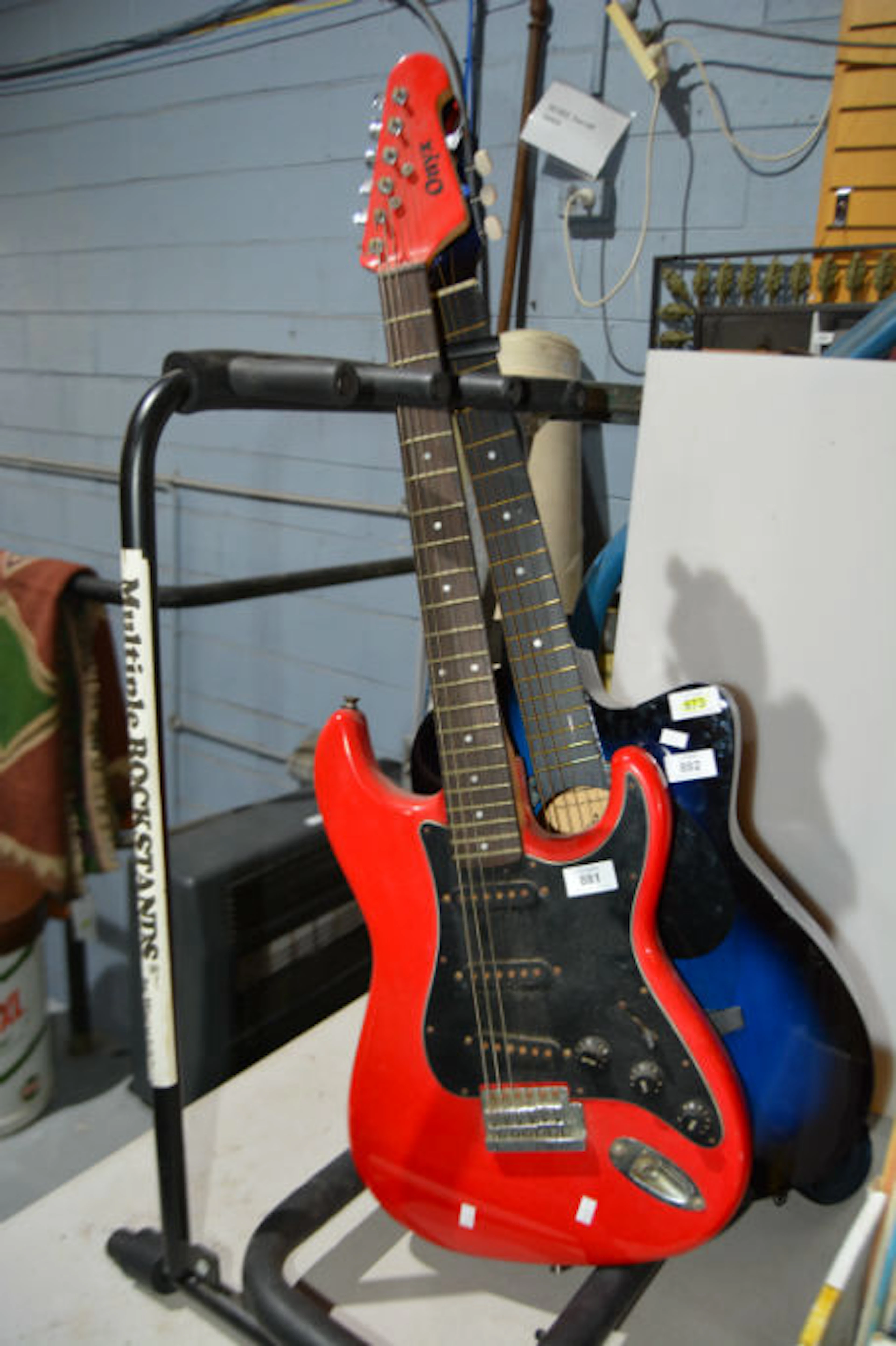 Onyx Stratocastor style electric guitar