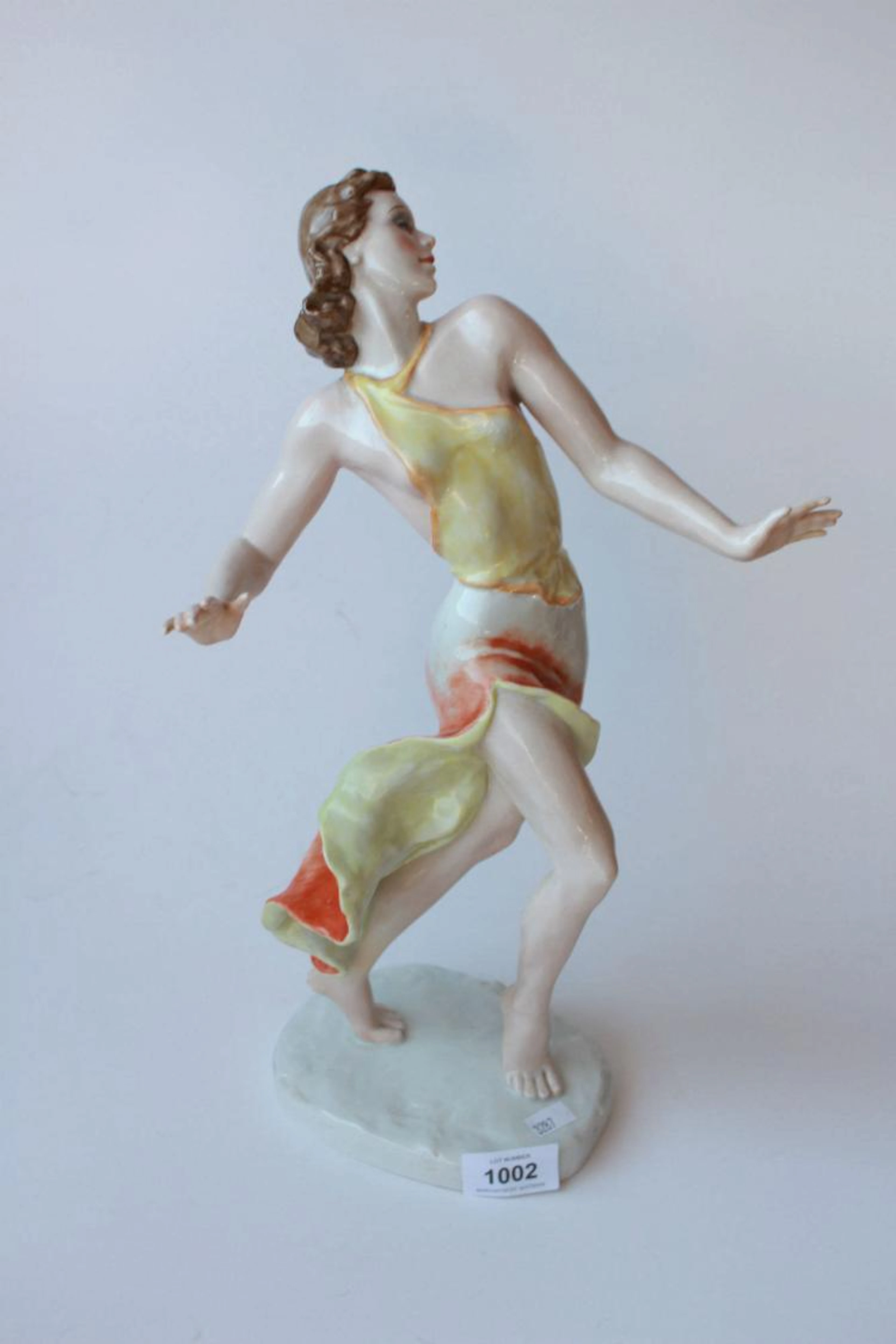 Rosenthal porcelain figurine of an art deco