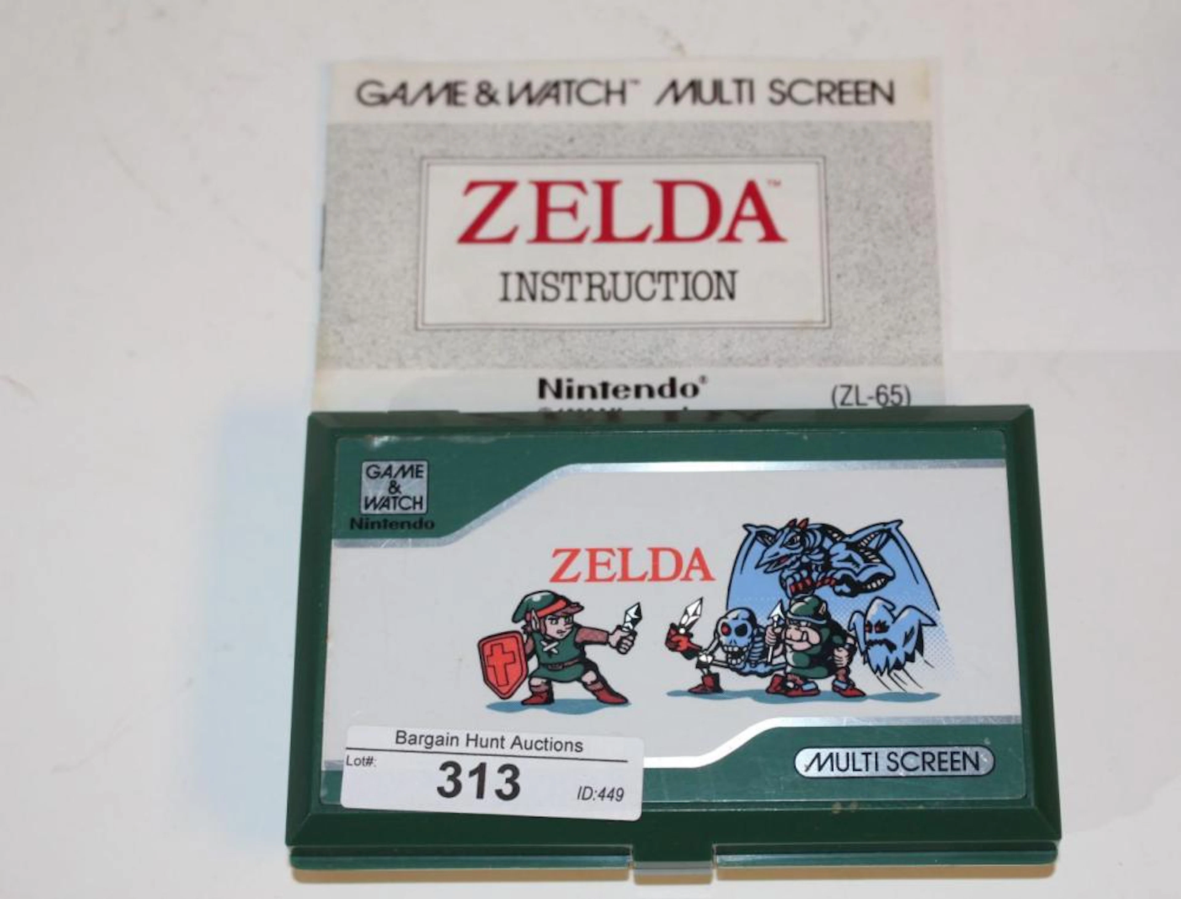 Nintendo game and watch 'Zelda', ZL-65