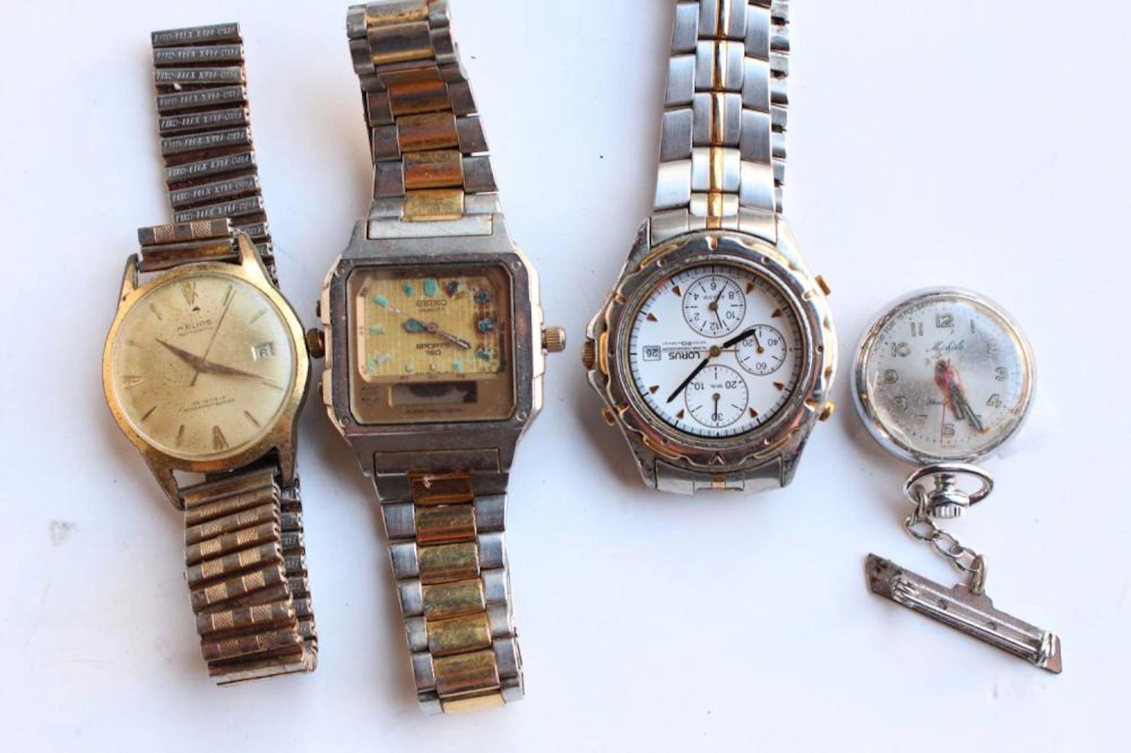 Four various vintage watches incl.