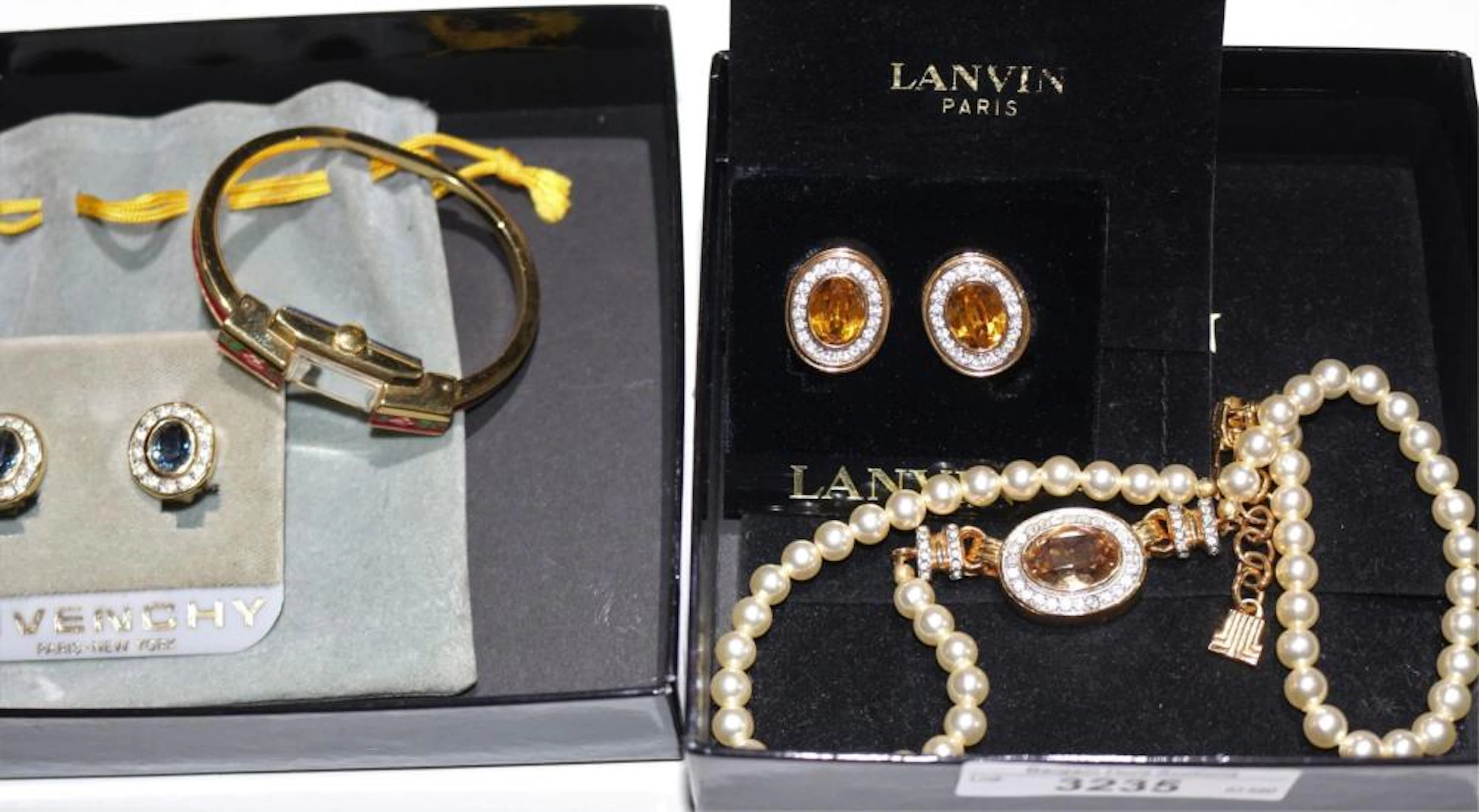 Small collection of jewellery by Lanvin, Paris,