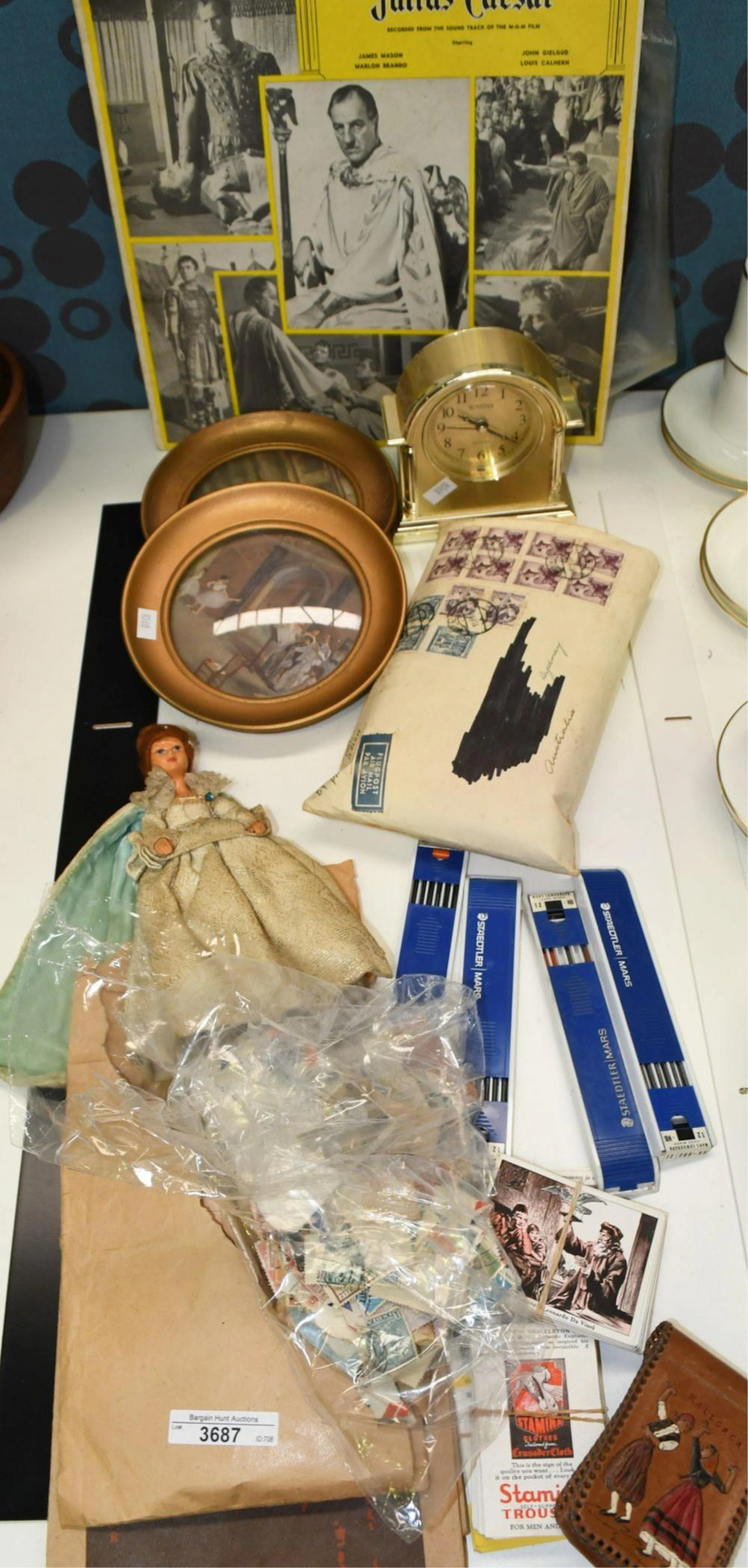 Collection of items incl,