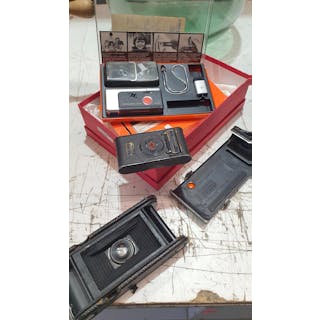 3 x vintage cameras incl