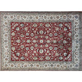 Large Persian Tabriz country house carpet