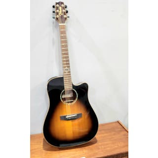 Acoustic 6-string guitar by Takamine