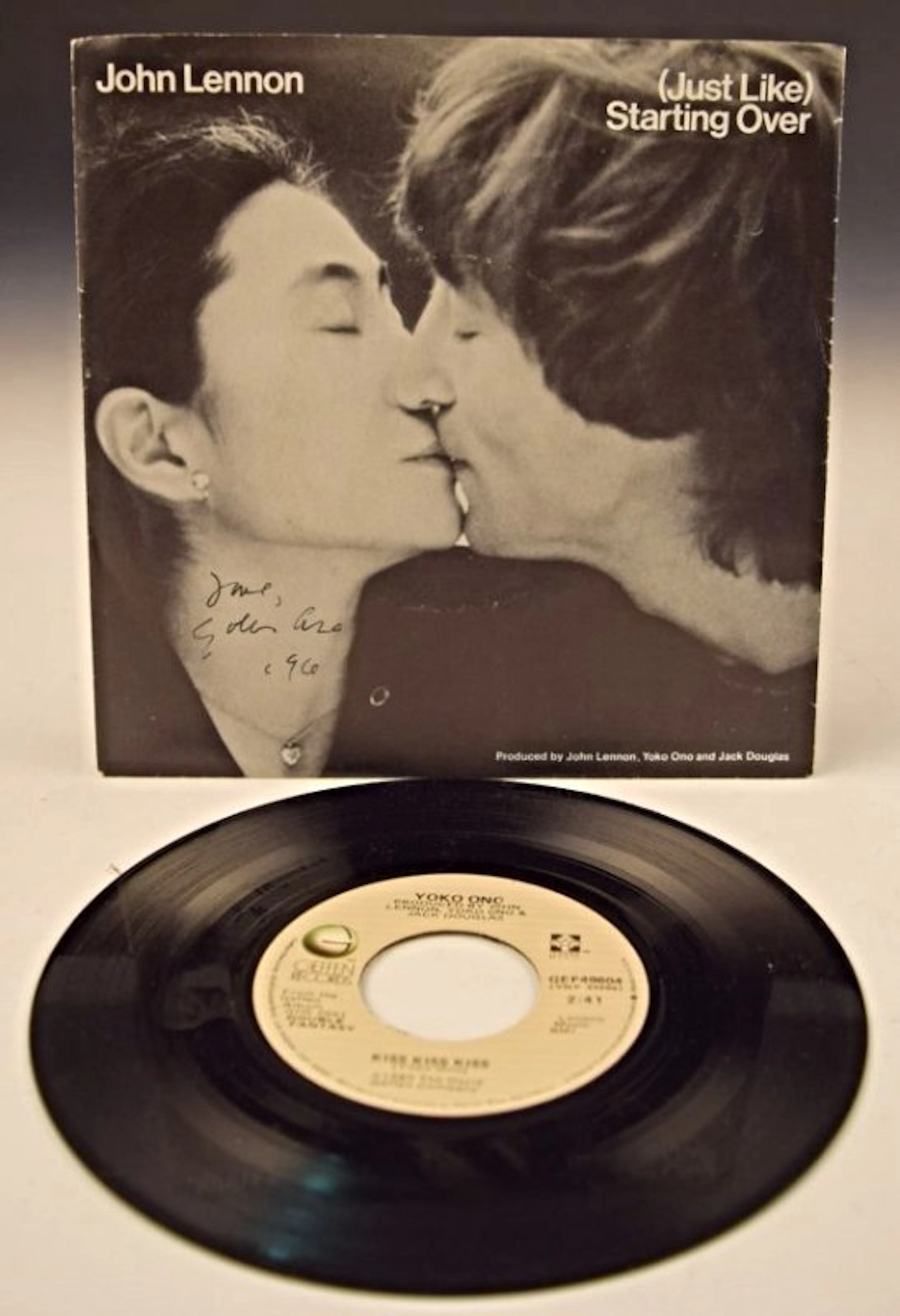 Yoko Ono Signed LP