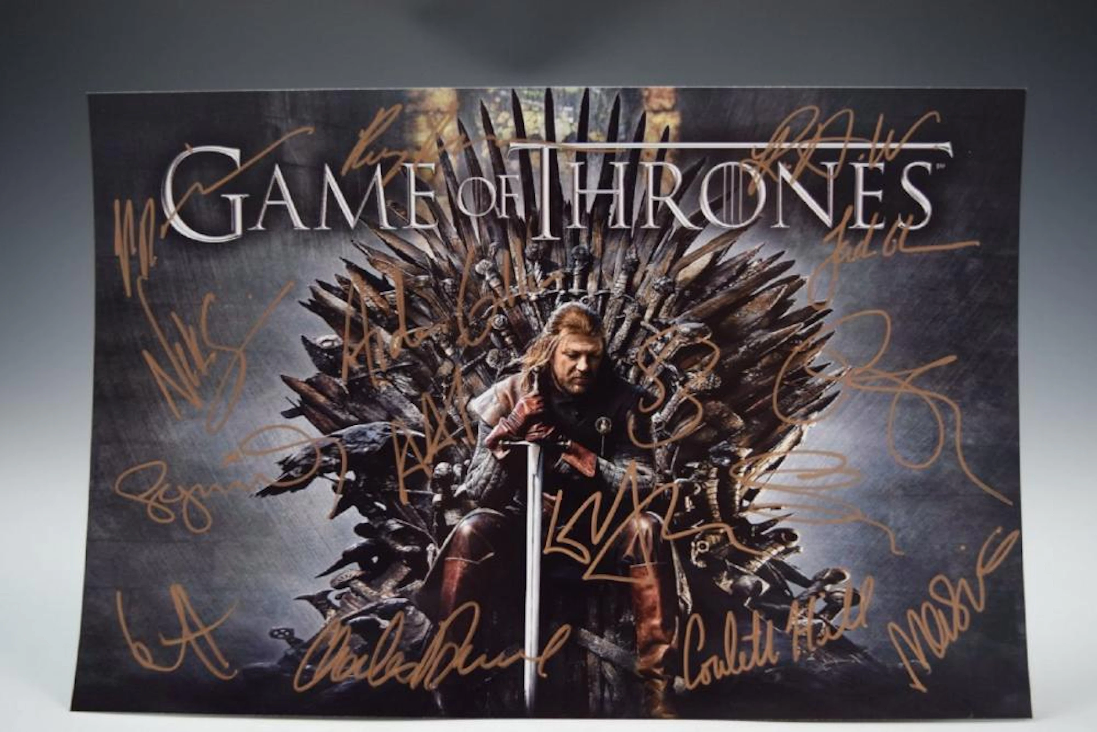 Game Of Thrones Cast Signed Photo