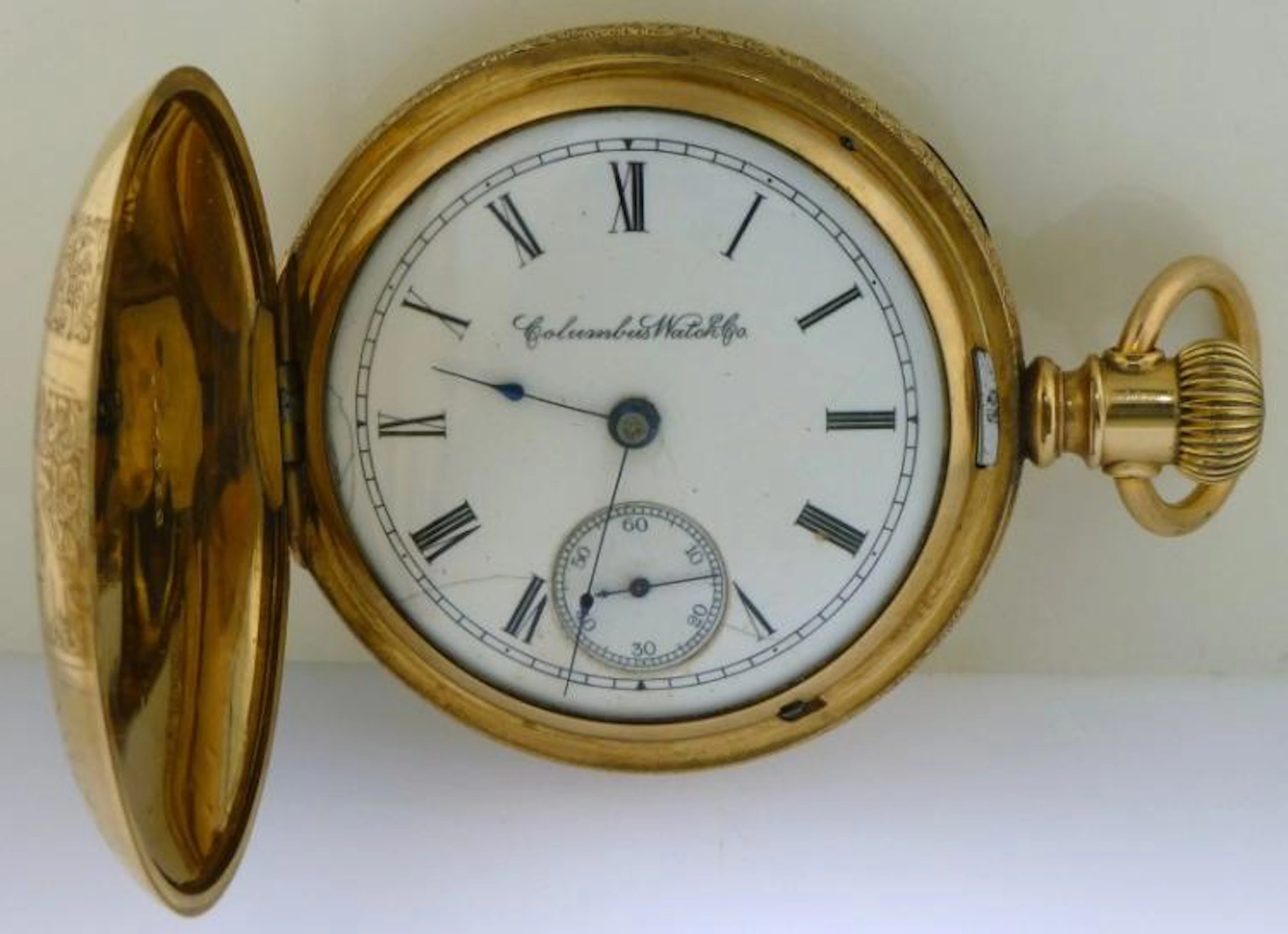 COLUMBUS WATCH CO. 1892 POCKET WATCH