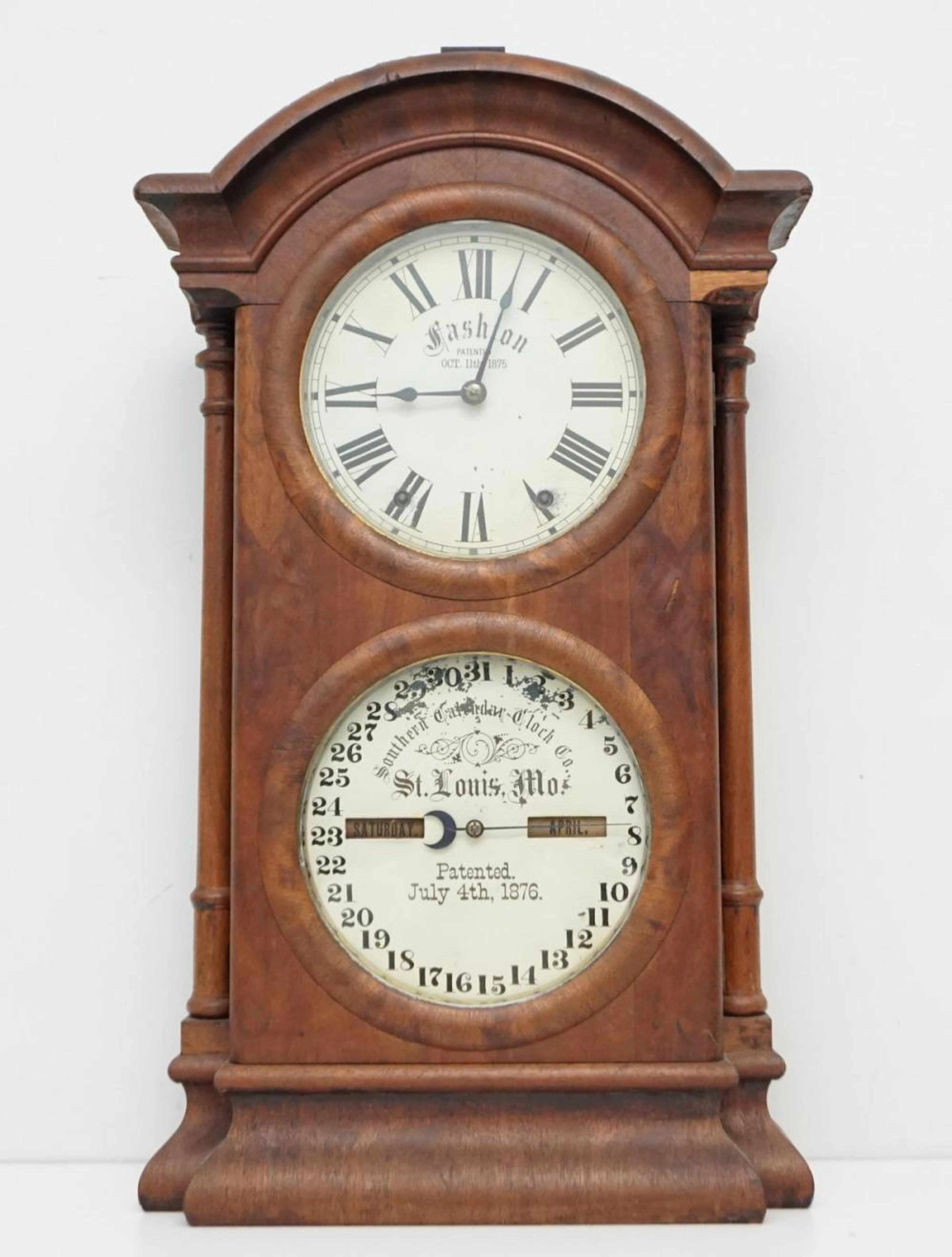 1895 FASHION MODEL 2 SOUTHERN CALENDER CLOCK