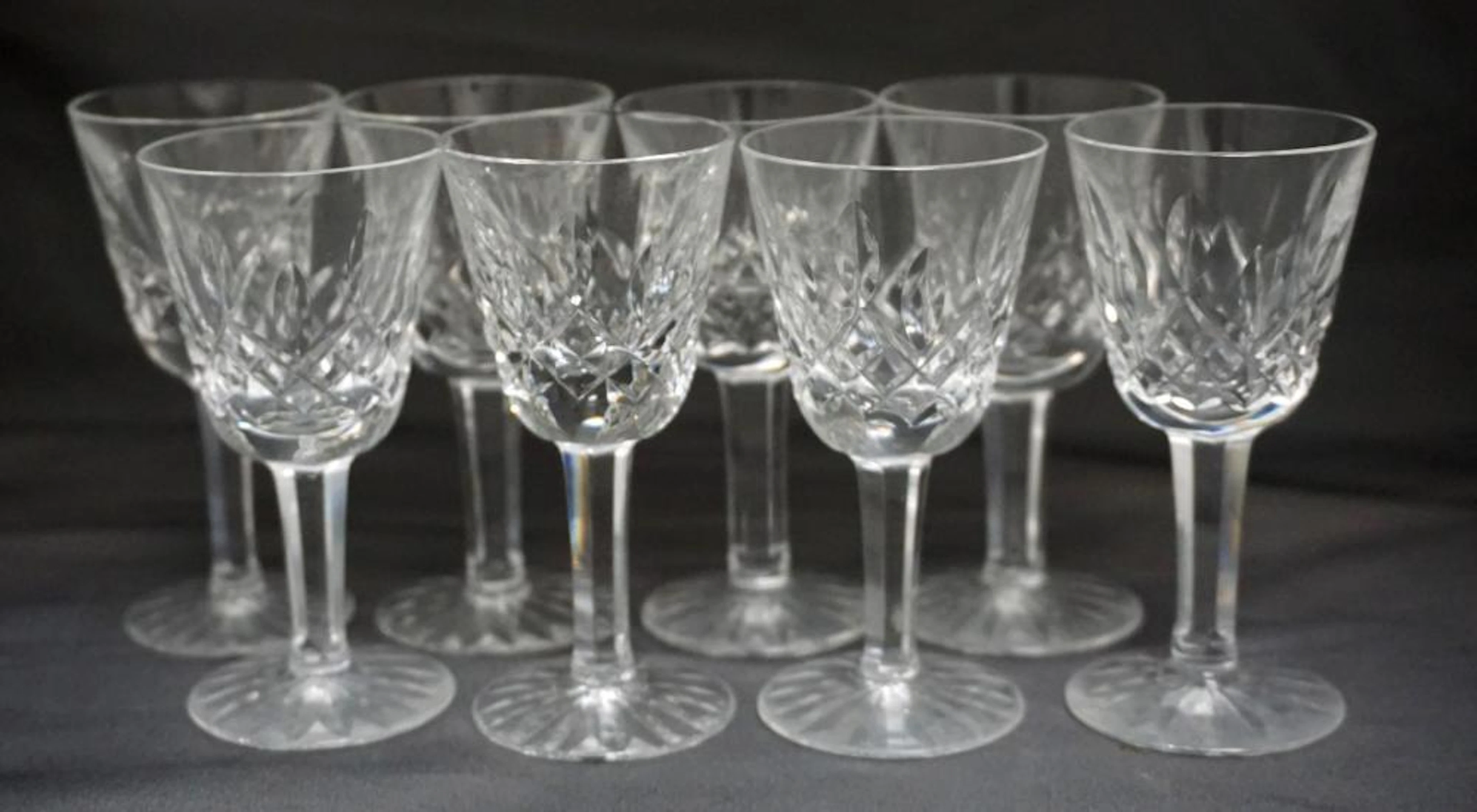 8 WATERFORD LISMORE CORDIALS