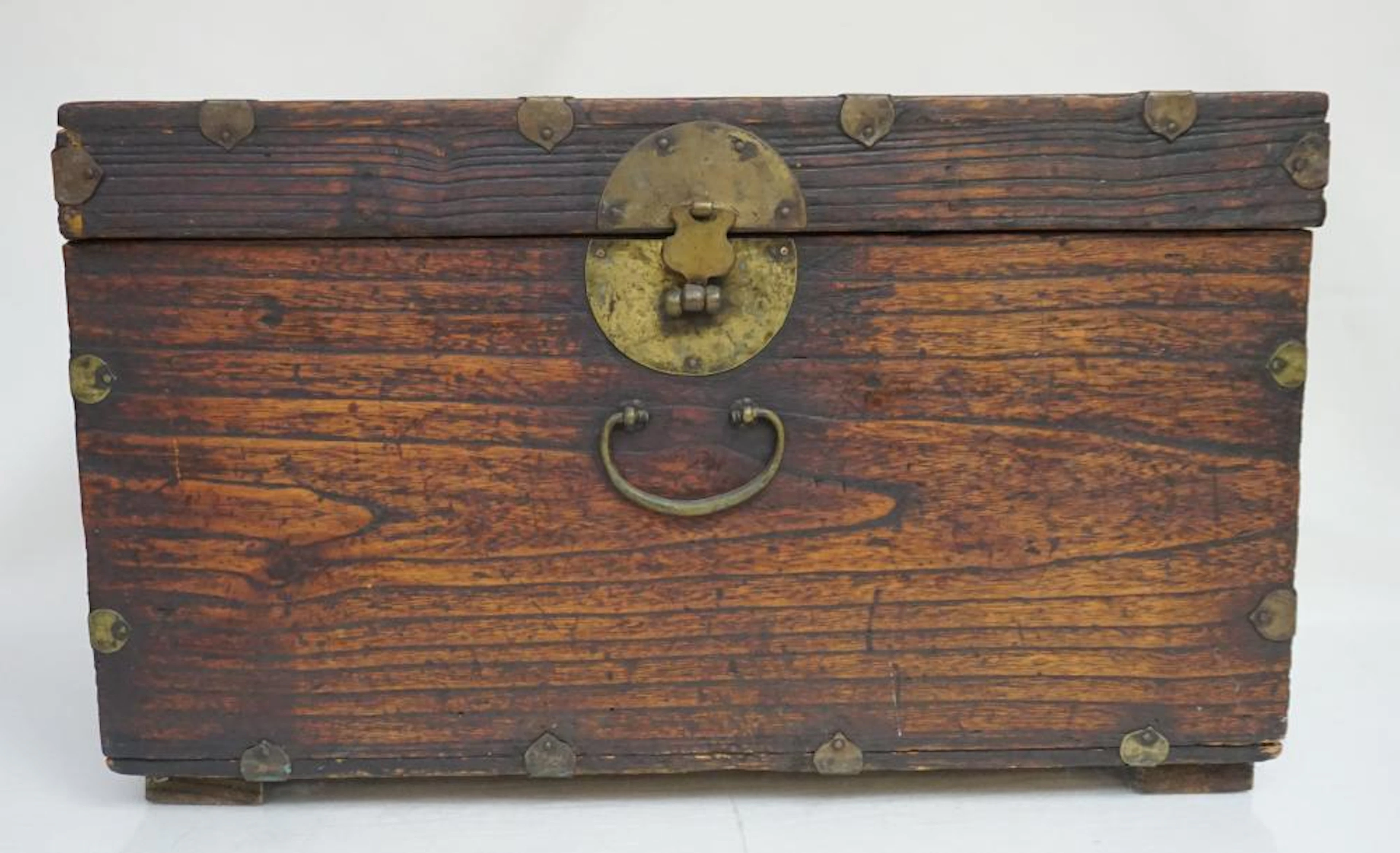 ANTIQUE 19th c KOREAN WEDDING CHEST
