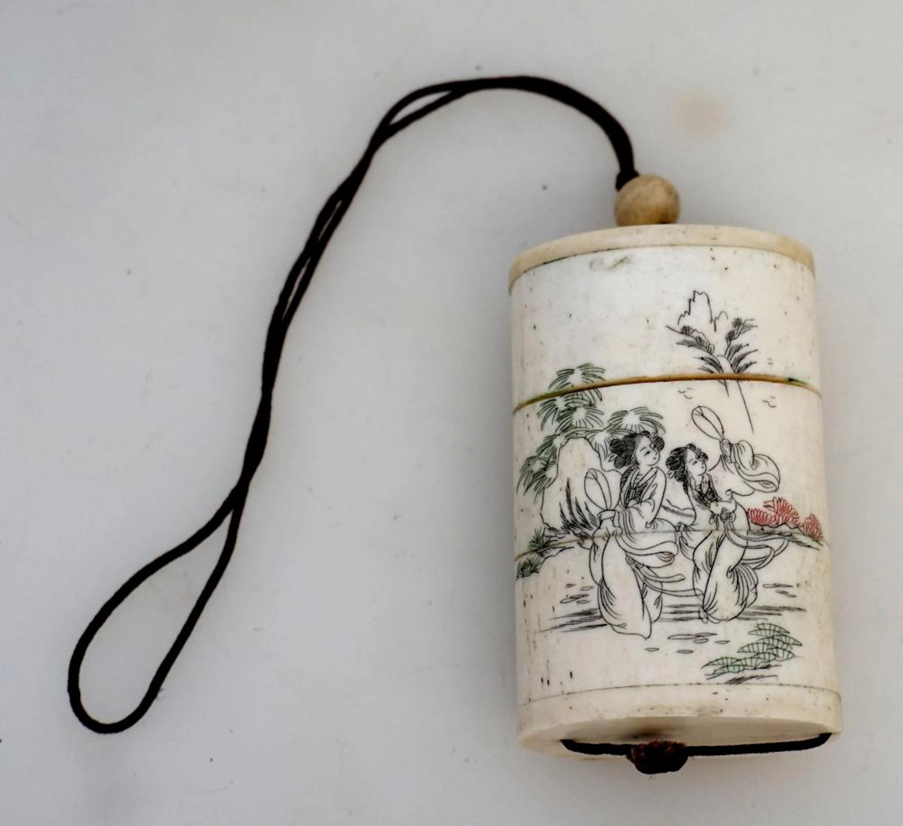 JAPANESE INRO & OJIME - MEIJI PERIOD