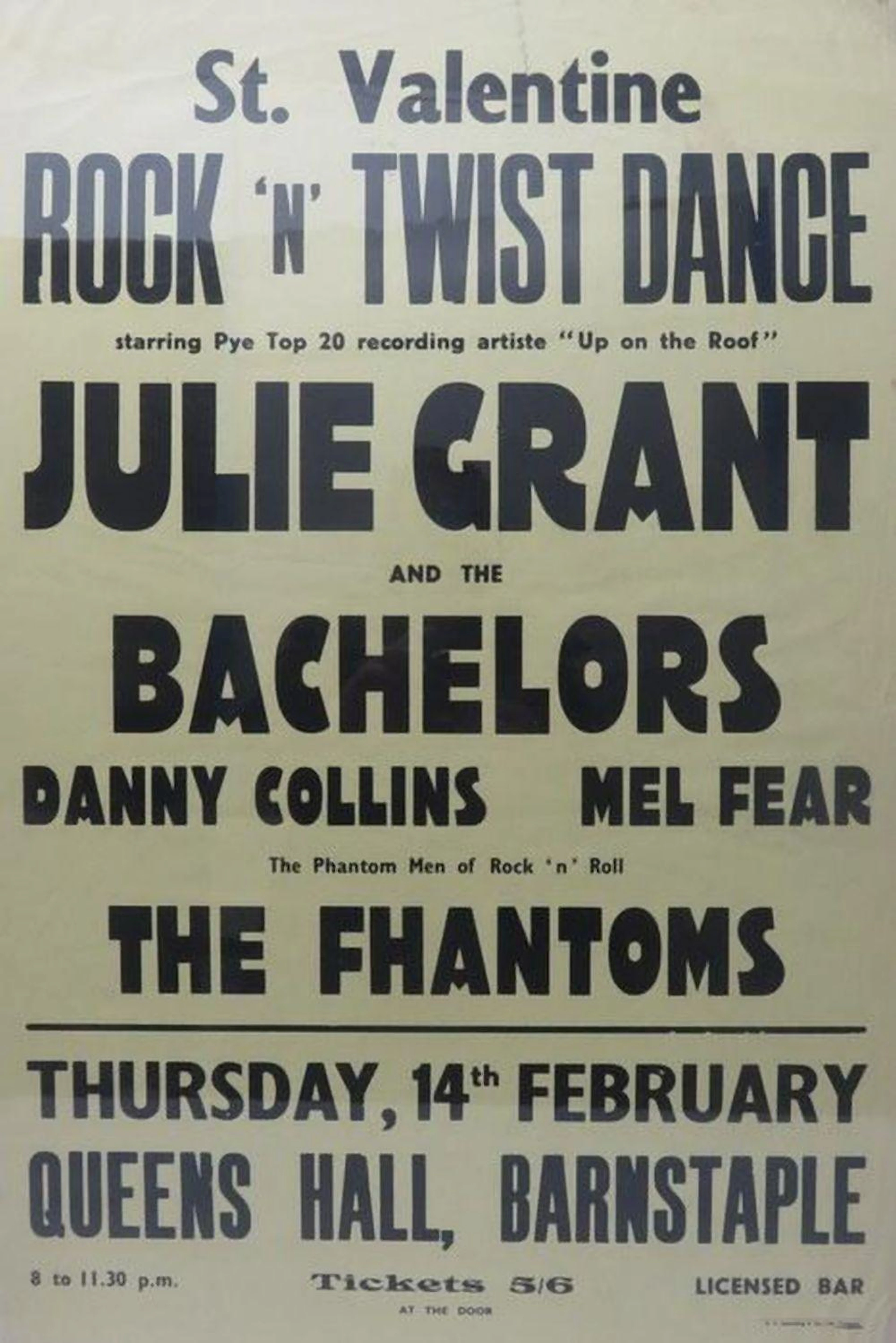 Two UK Concert Posters: Johnny Cymnbal at The Flamingo...