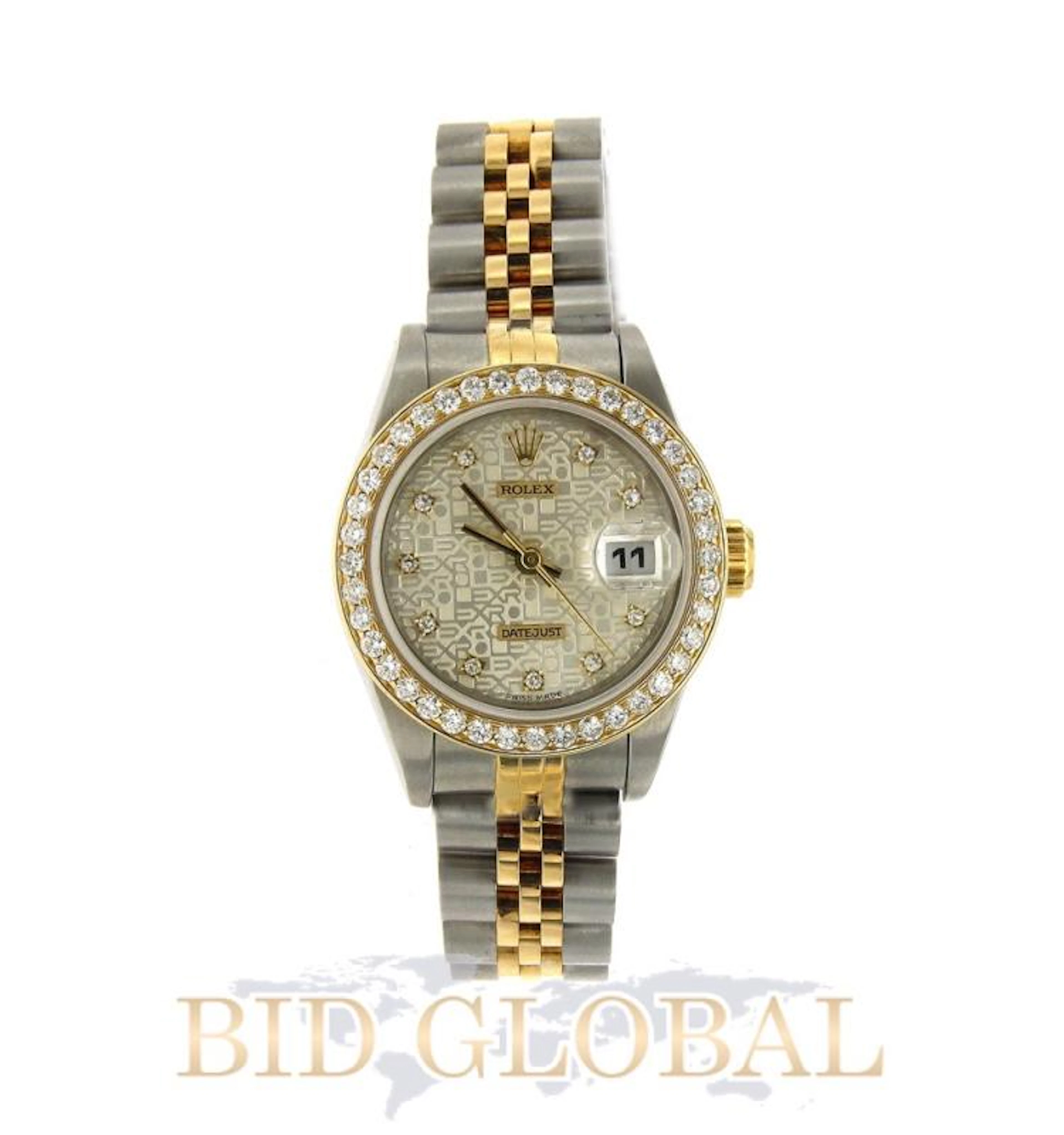 Two Tone Ladies Datejust Rolex with Jubilee Dial . Appraisal Value: $17,200