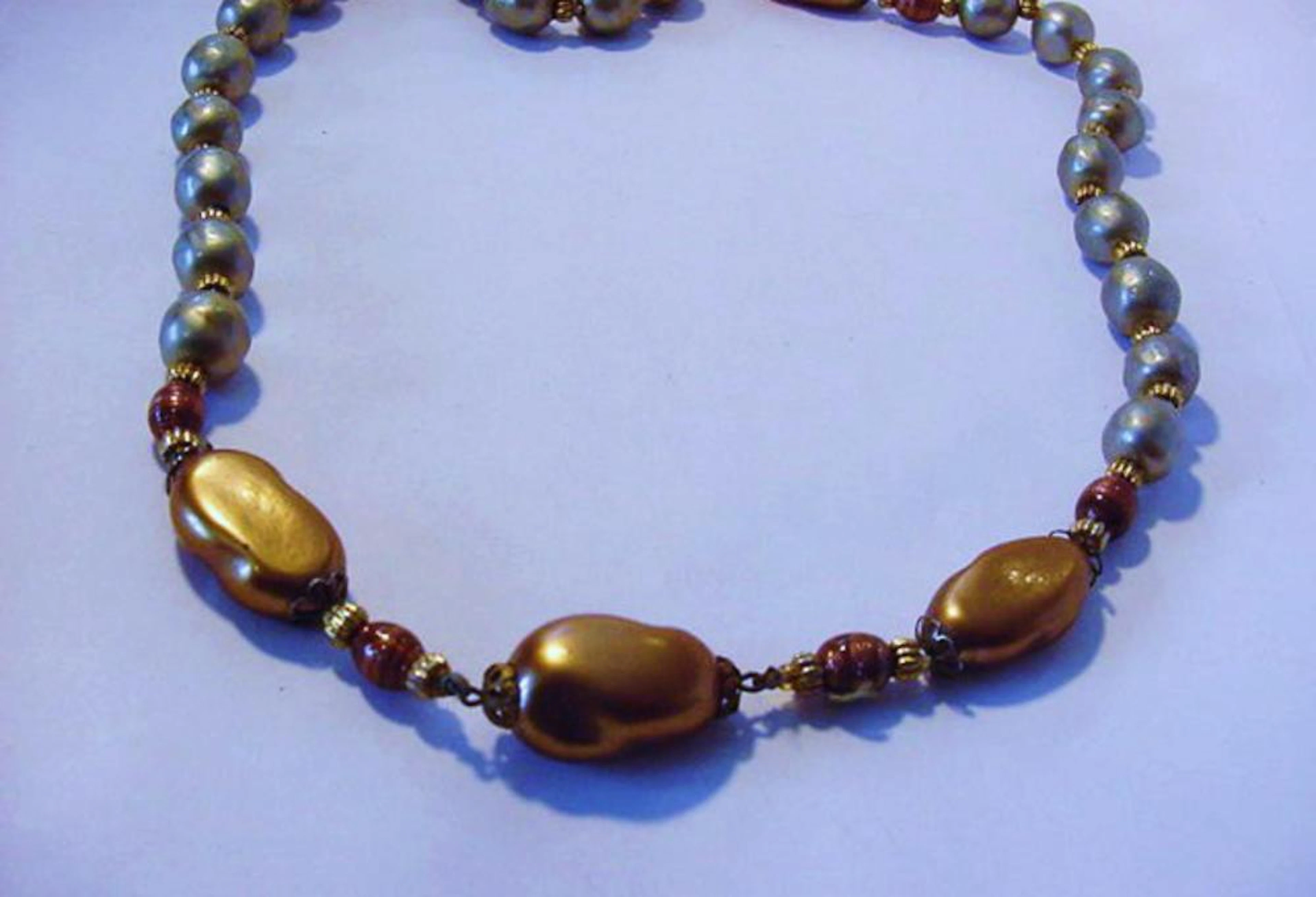 VINTAGE SIGNED STANLEY HAGLER N.Y.C. NECKLACE