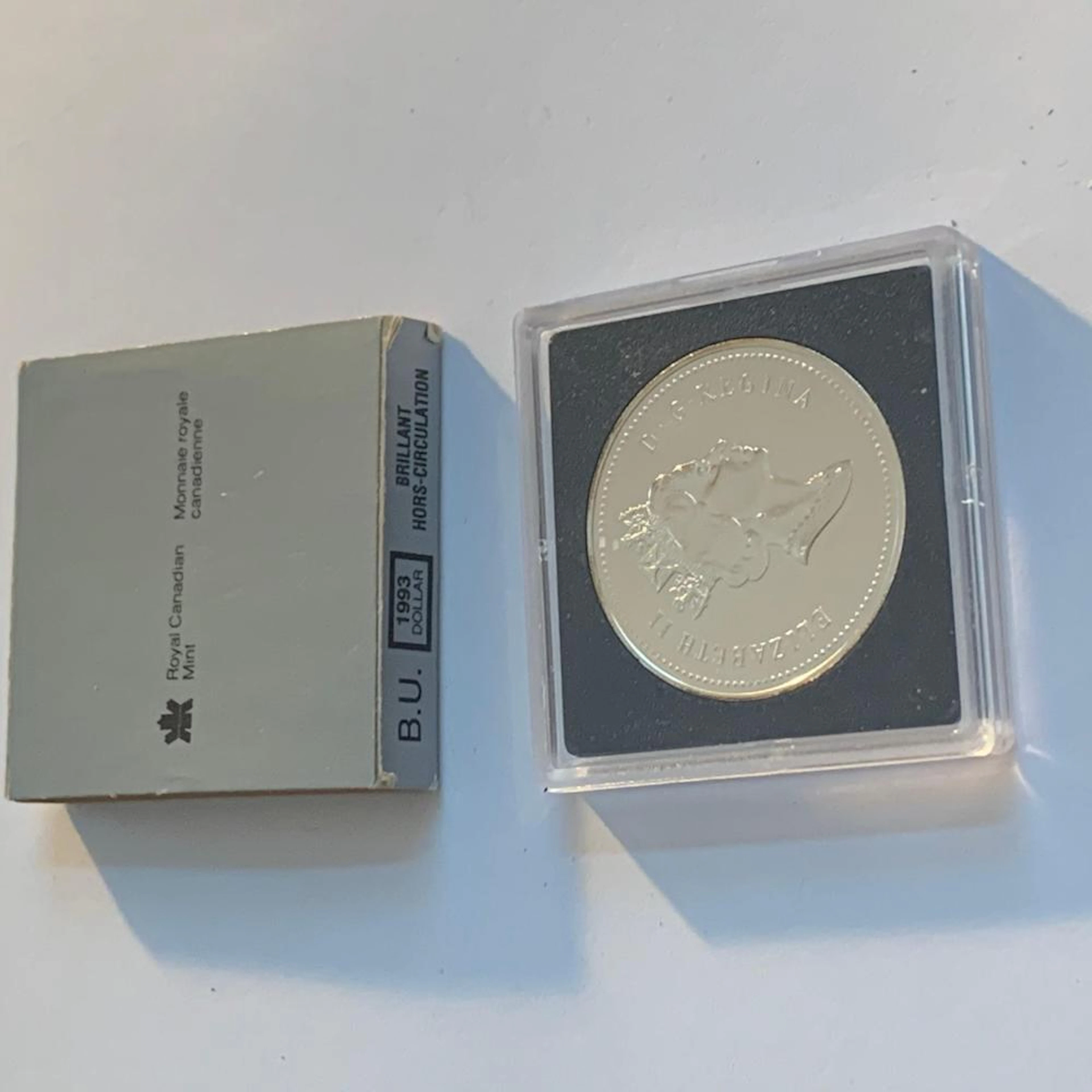 1993 CANADA STANLEY CUP SILVER DOLLAR PROOF