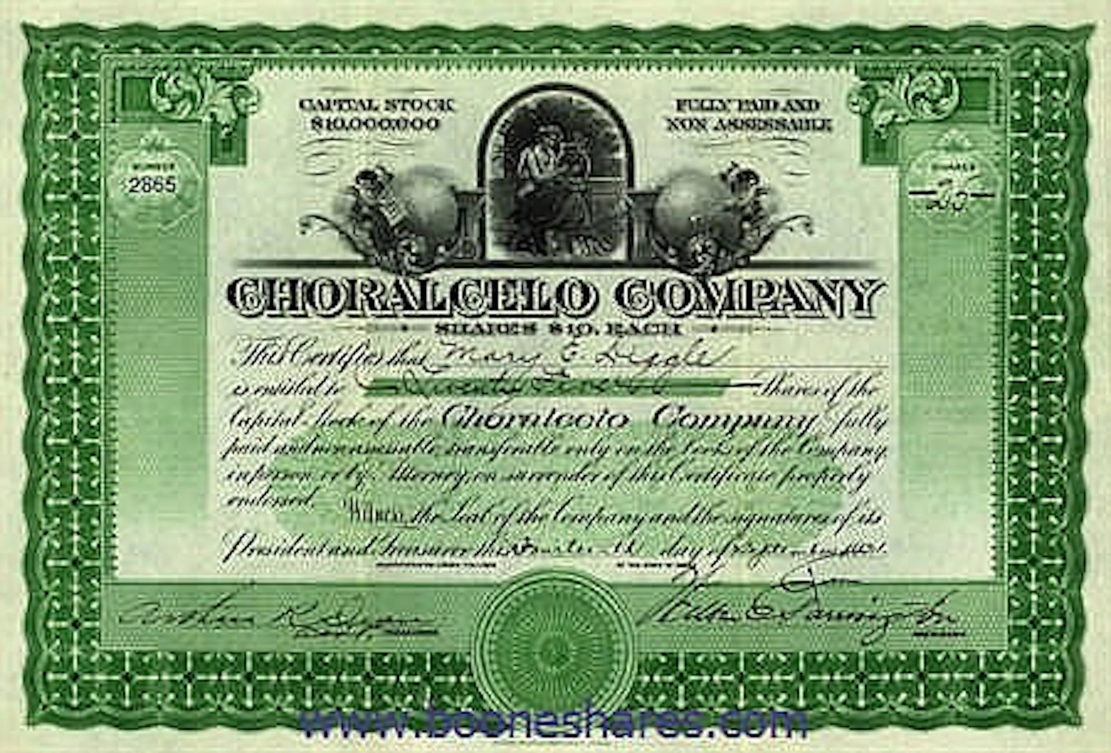CHORALCELO CO.