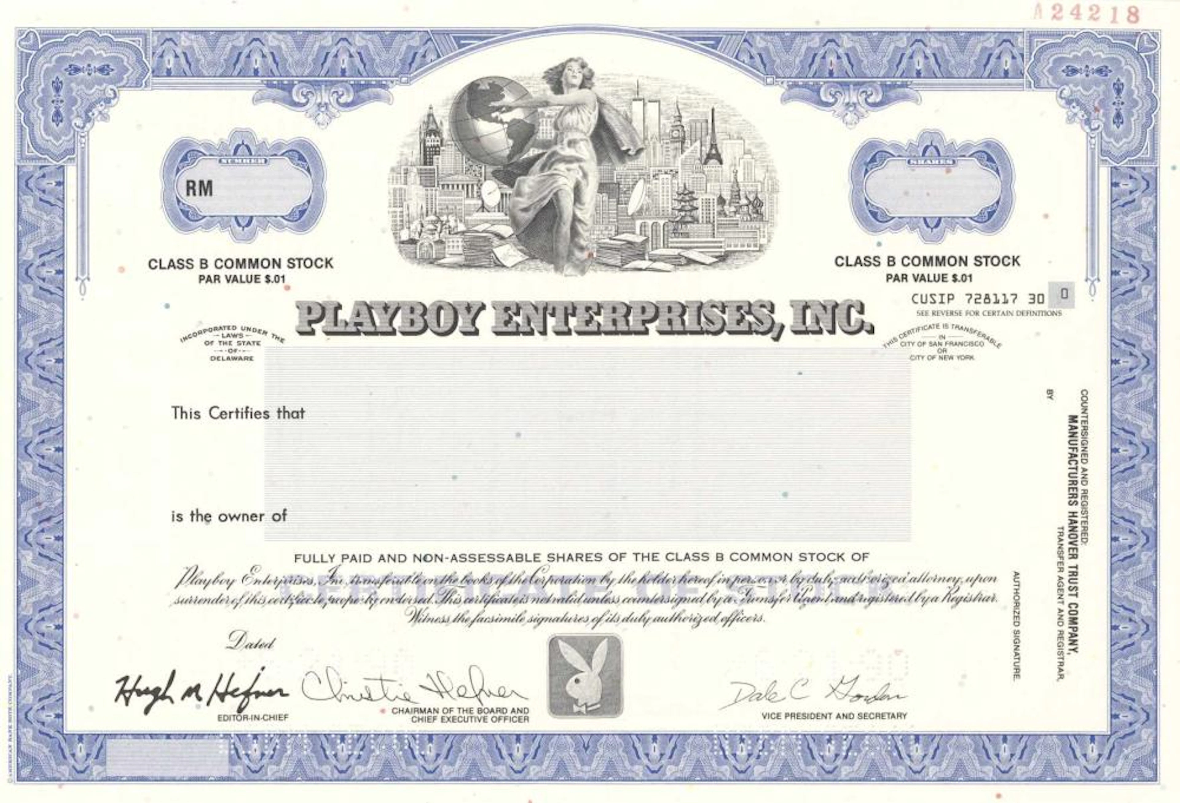 PLAYBOY ENTERPRISES, INC.