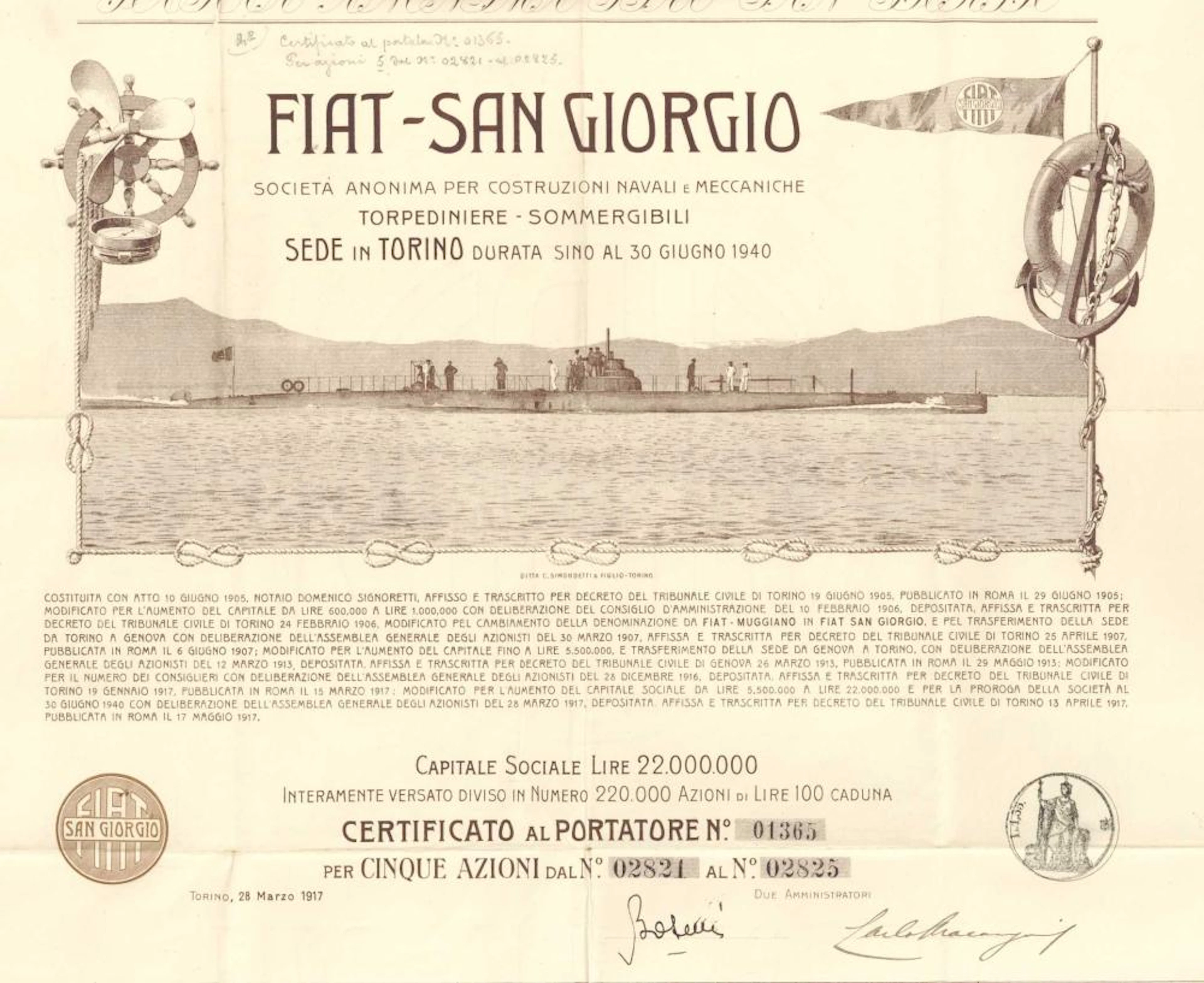 FIAT-SAN GIORGIO S.A