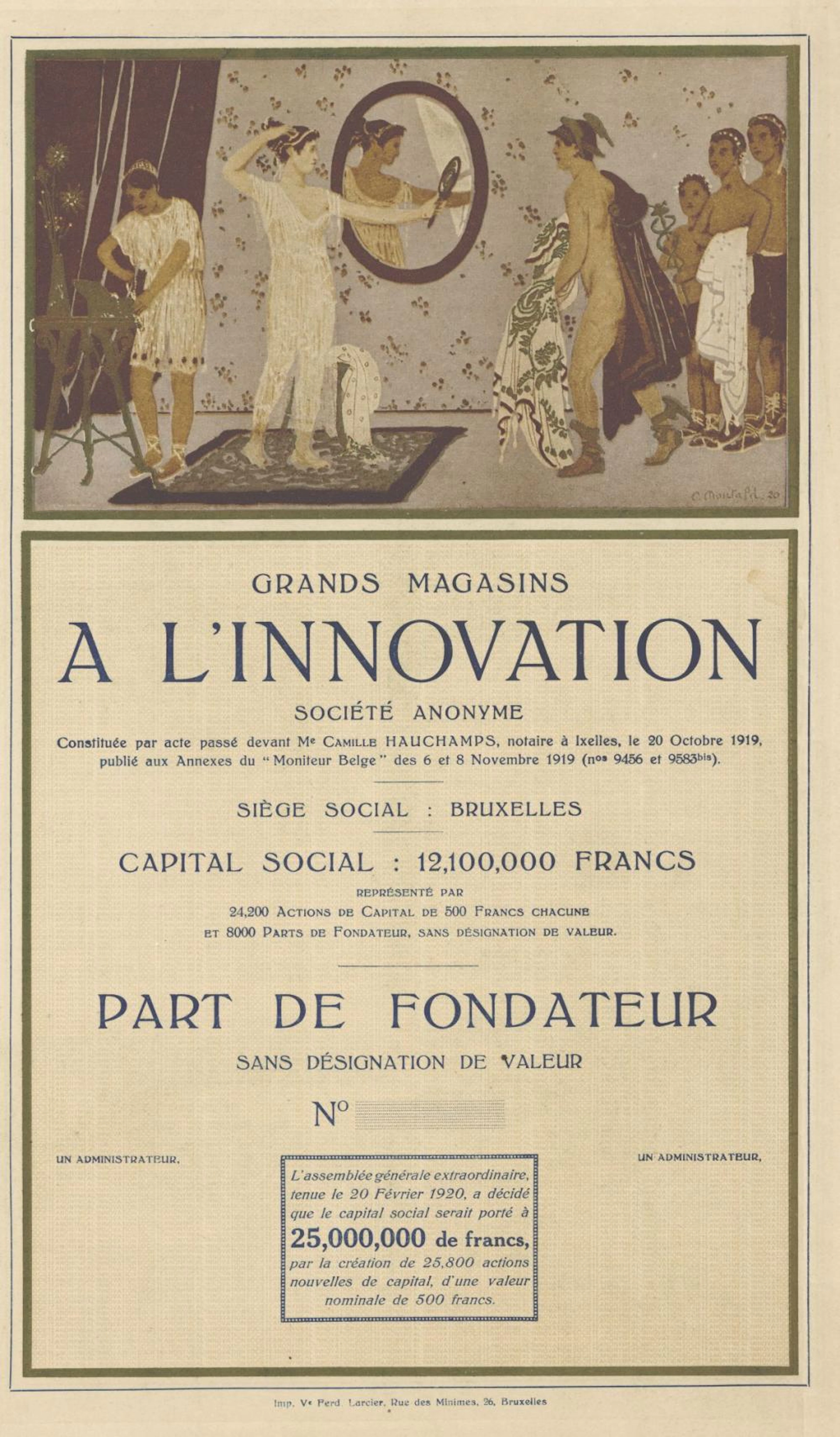 GRANDS MAGASINS A L'INNOVATION S.A. (2 types)