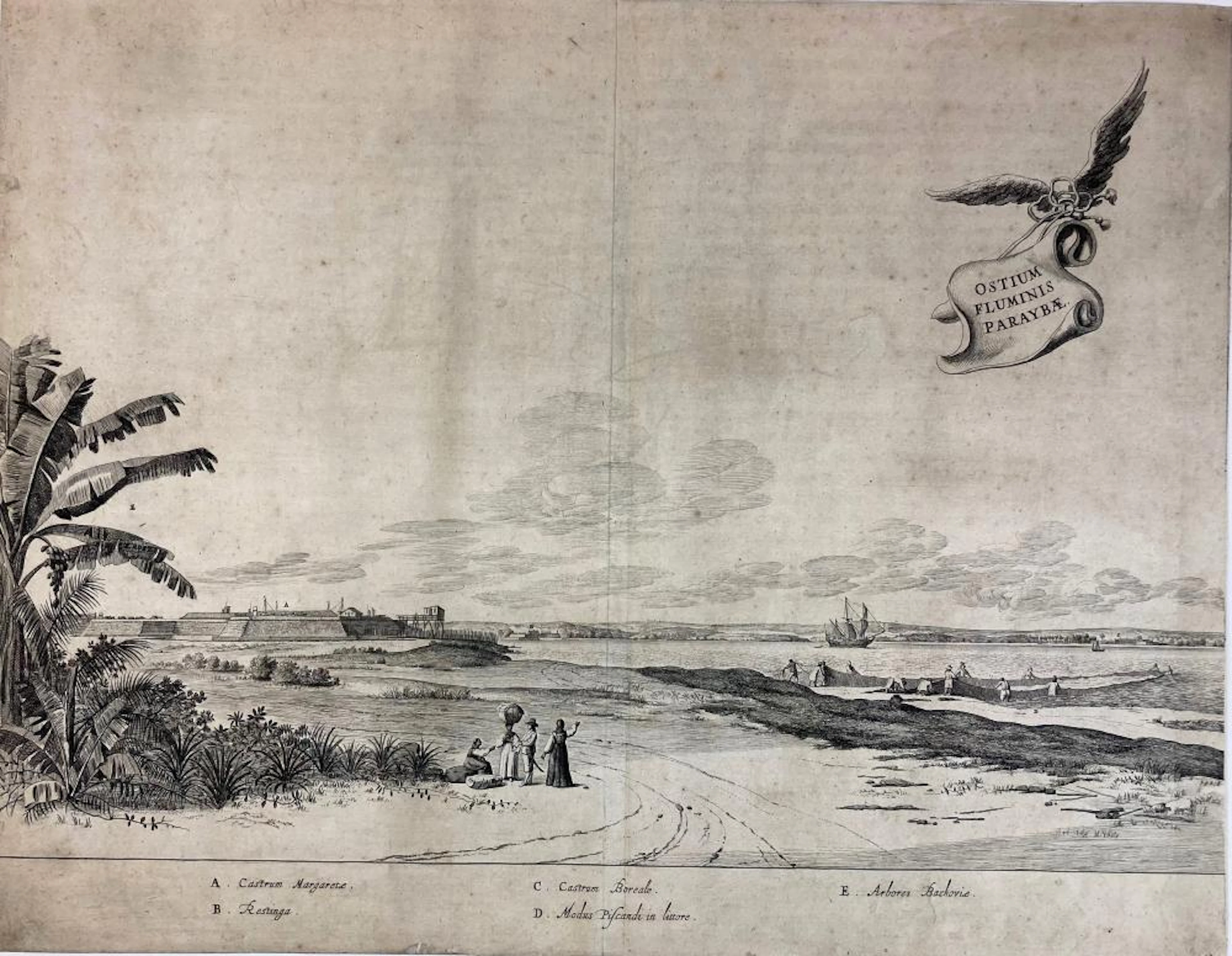 SOUTH AMERICA -- "CASTRUM MINÆ." - "OSTIUM FLUMINIS...