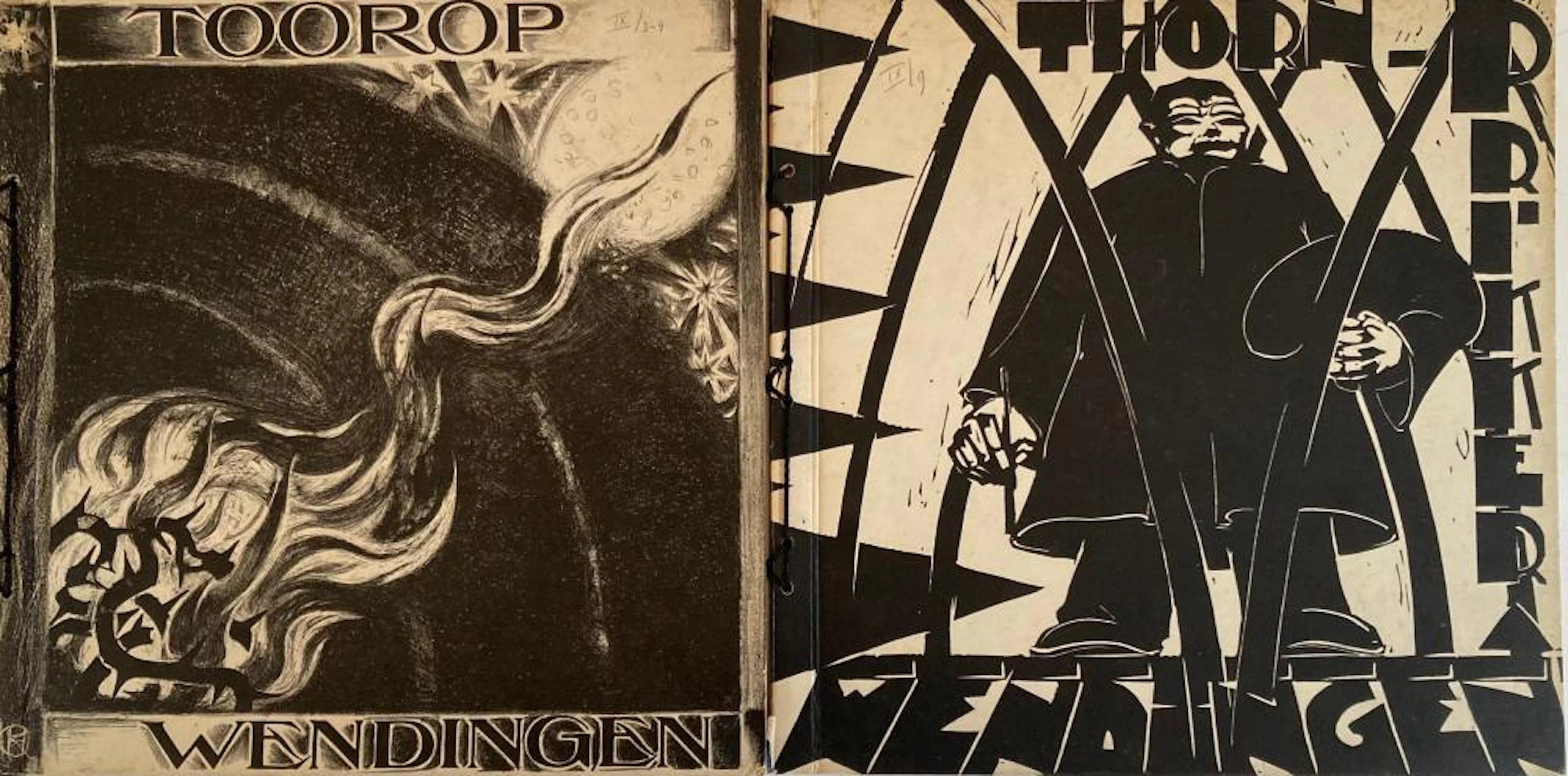 WENDINGEN. Jg. IX, 3-4: WERK VAN JAN TOOROP in particulier bezit. 1928