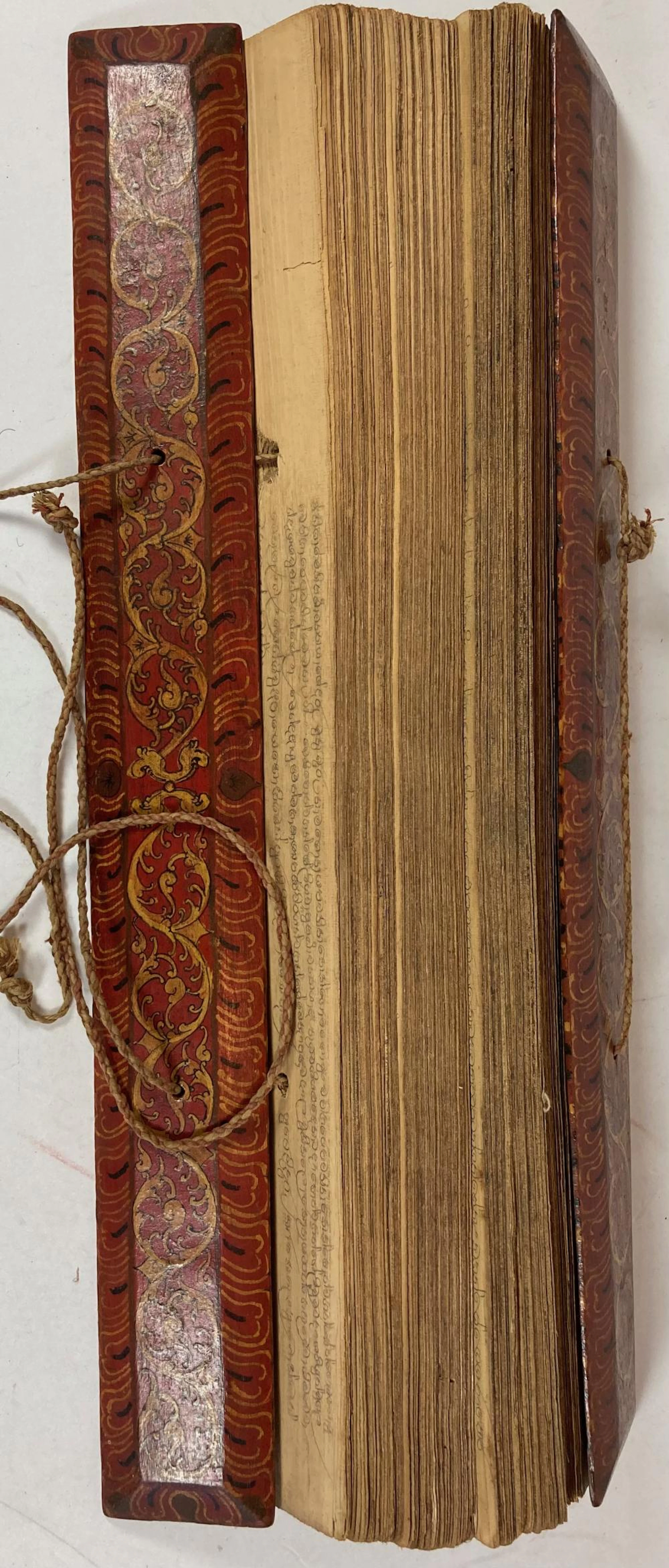 MALAY ARCHIPELAGO -- MANUSCRIPT on lontar palm leaves