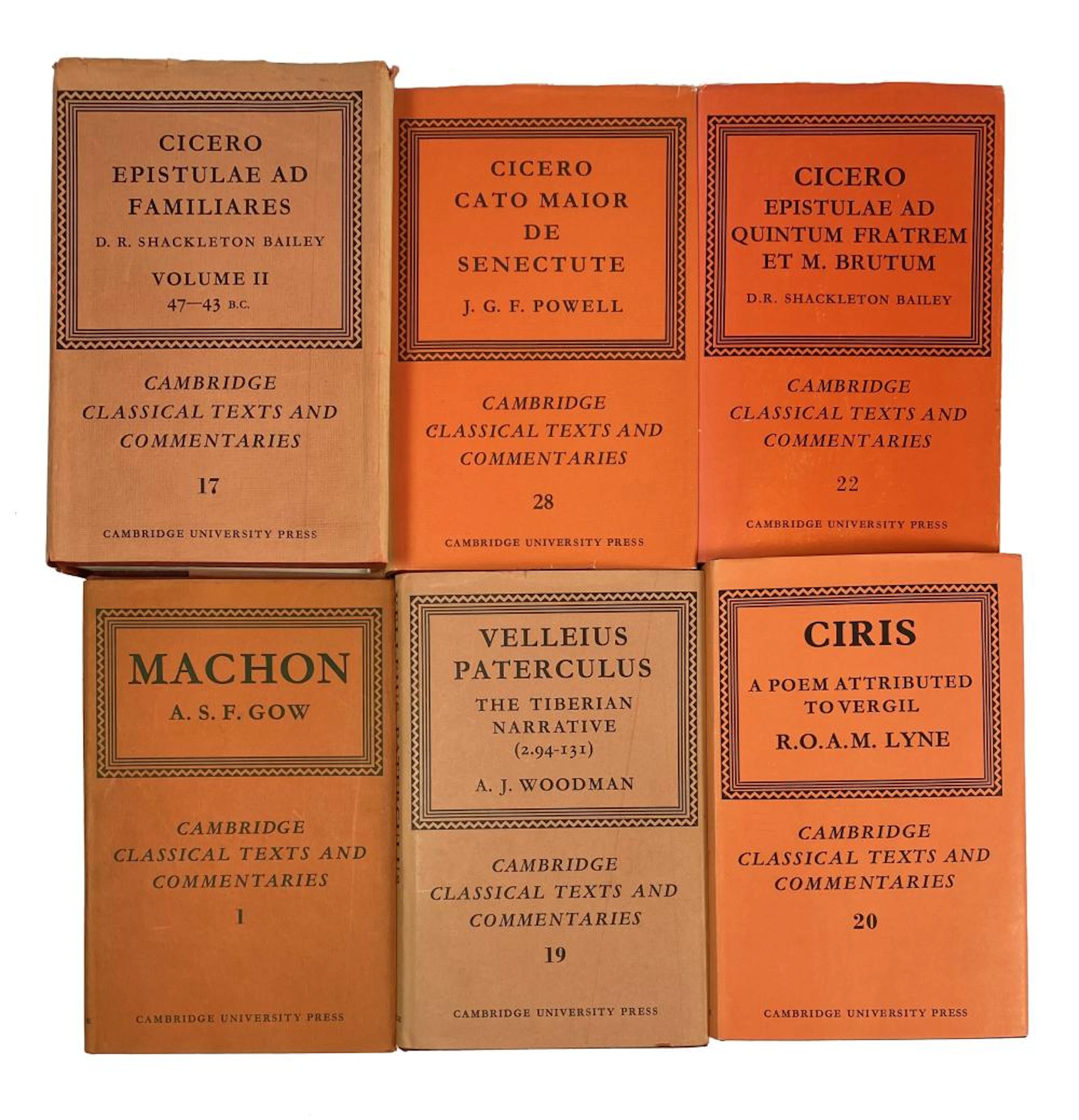 MACHON. The fragments. Ed. w. an introd. & comm. by A.S.F. Gow. 1965