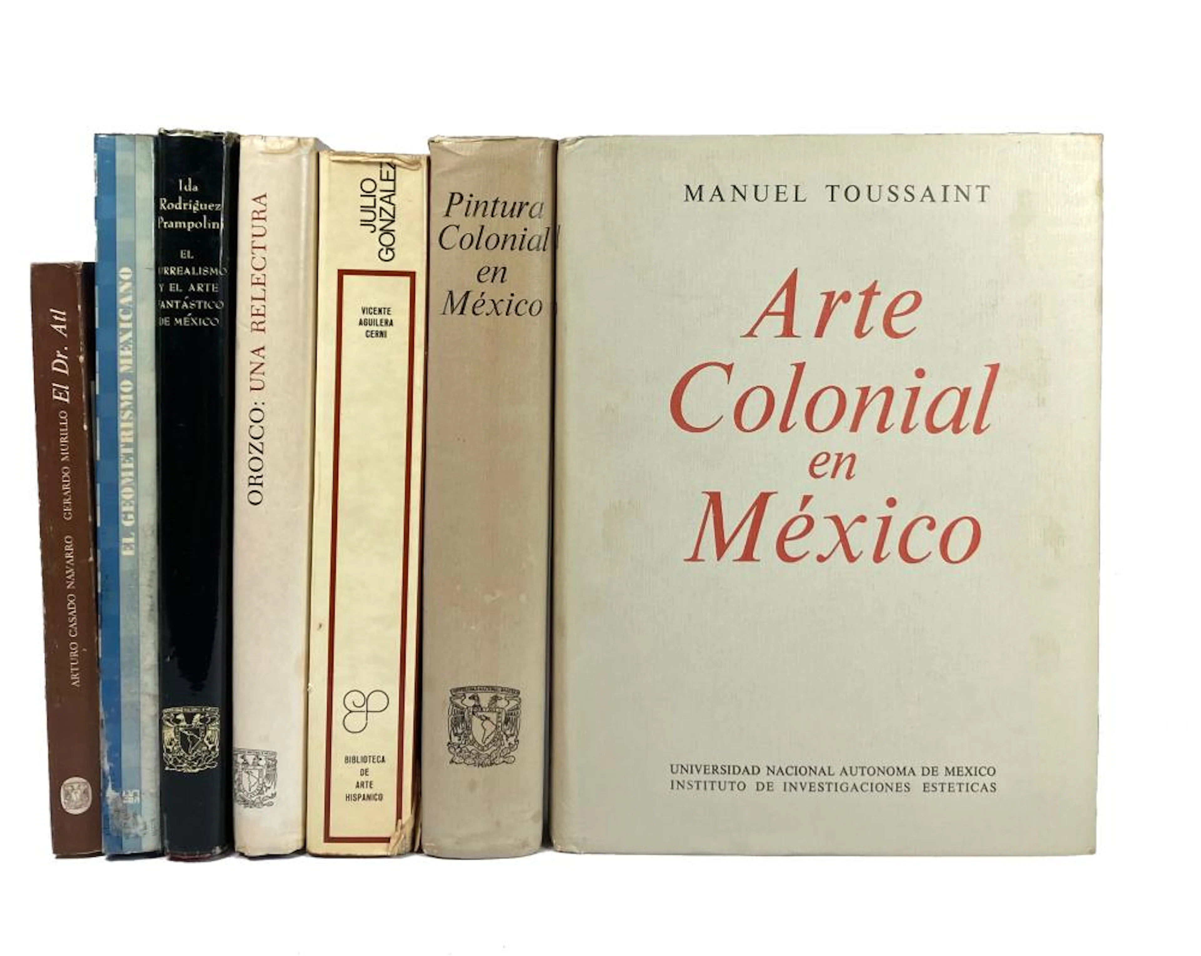 MEXICO -- TOUSSAINT, M. Pintura colonial en México. 1982. - Id. Arte colonial e