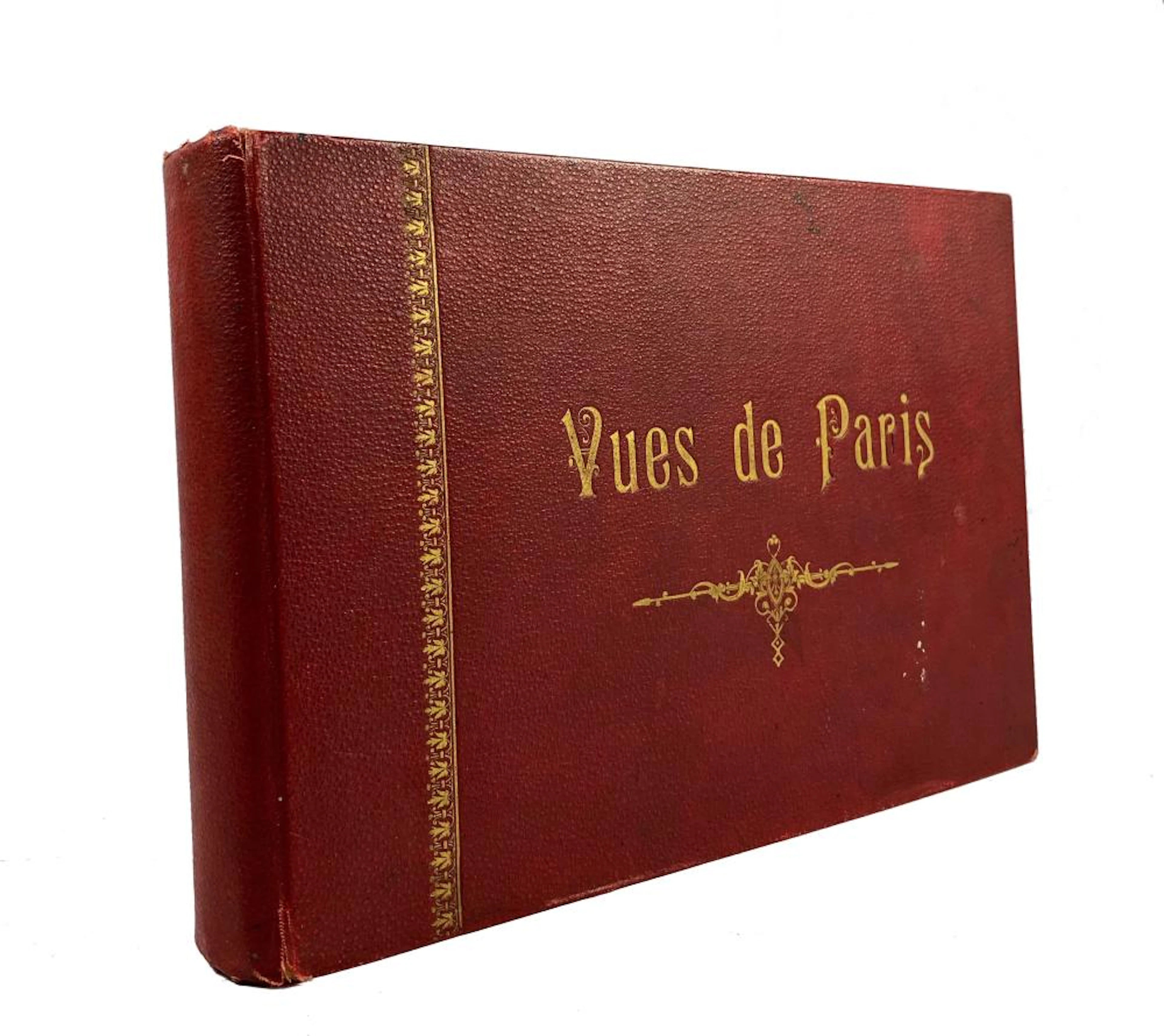 PARIS -- VUES DE PARIS. (Par., c. 1889). 24 albumen prints on 12