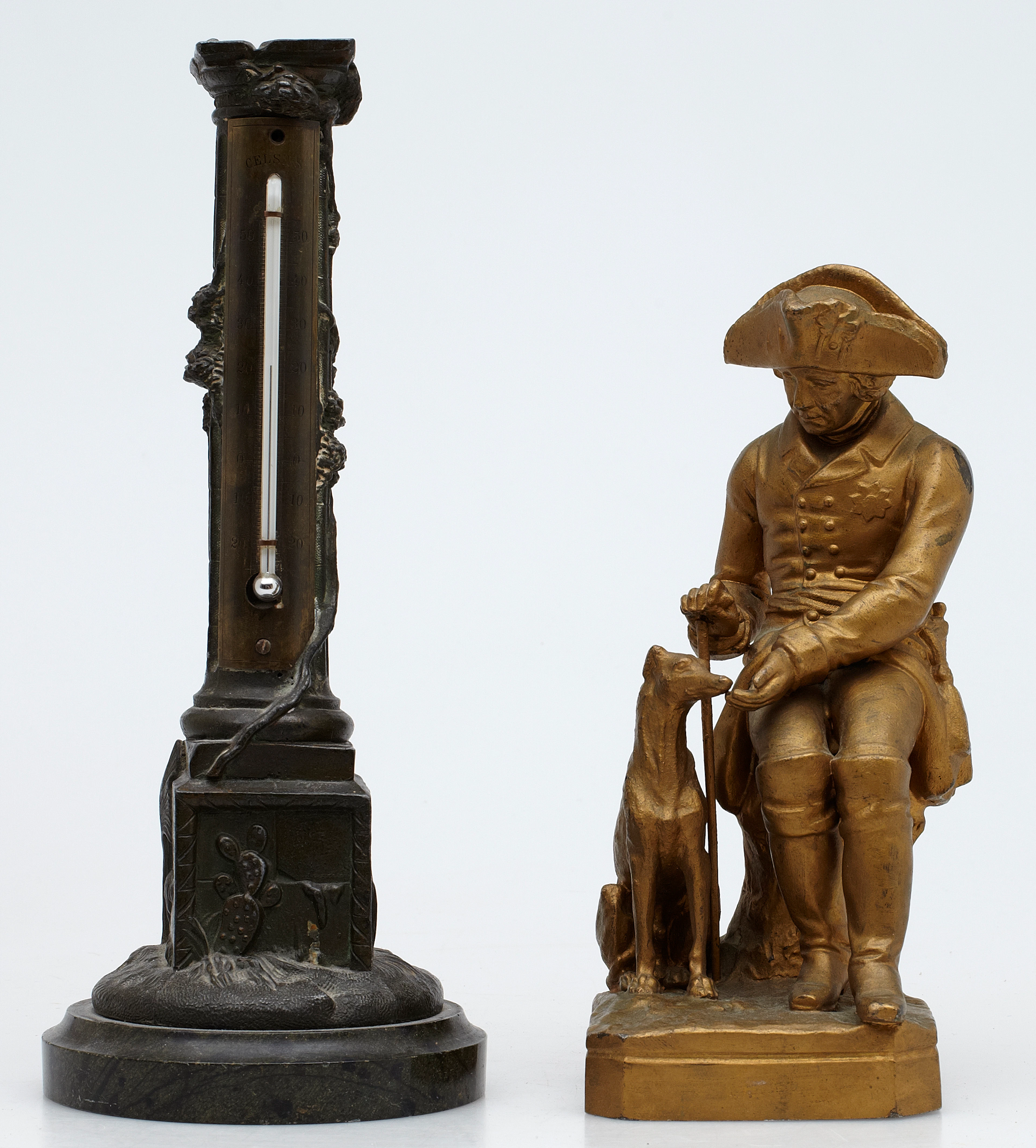 Termometer samt figur