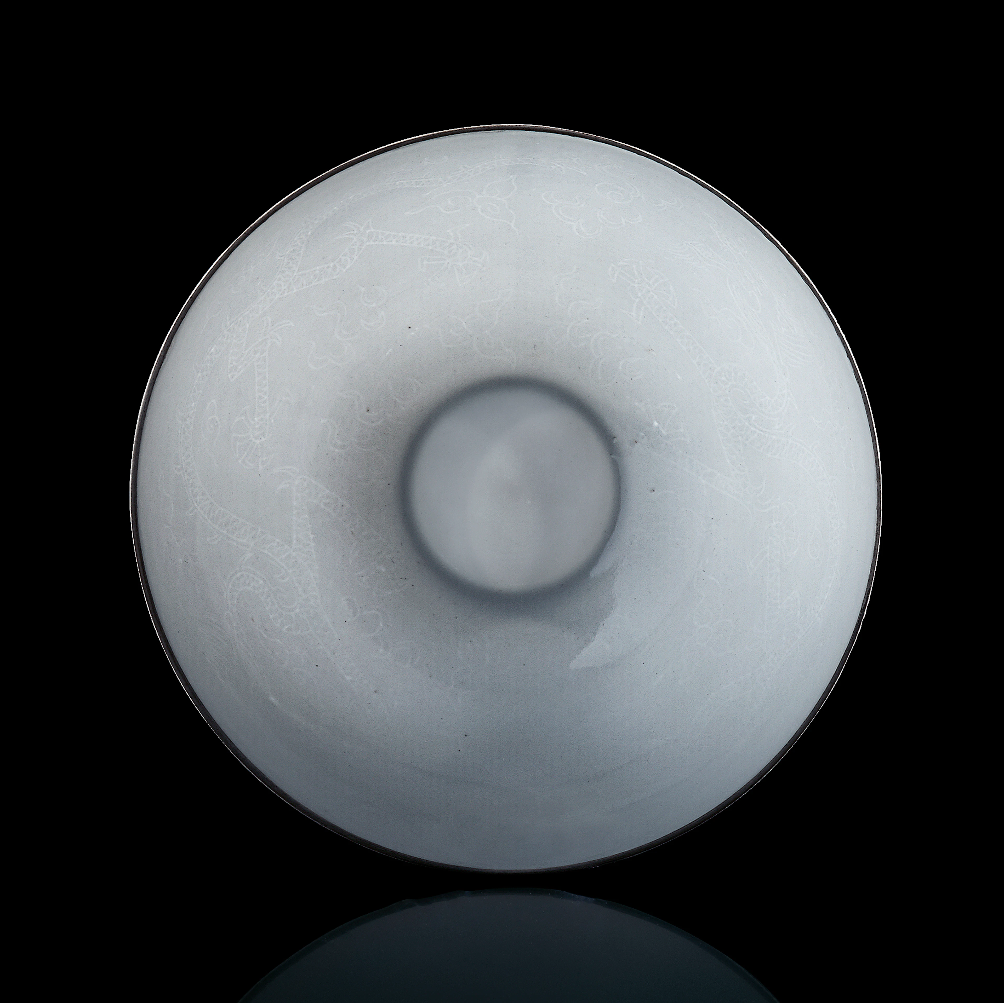 An Anhua Decorated White Bowl